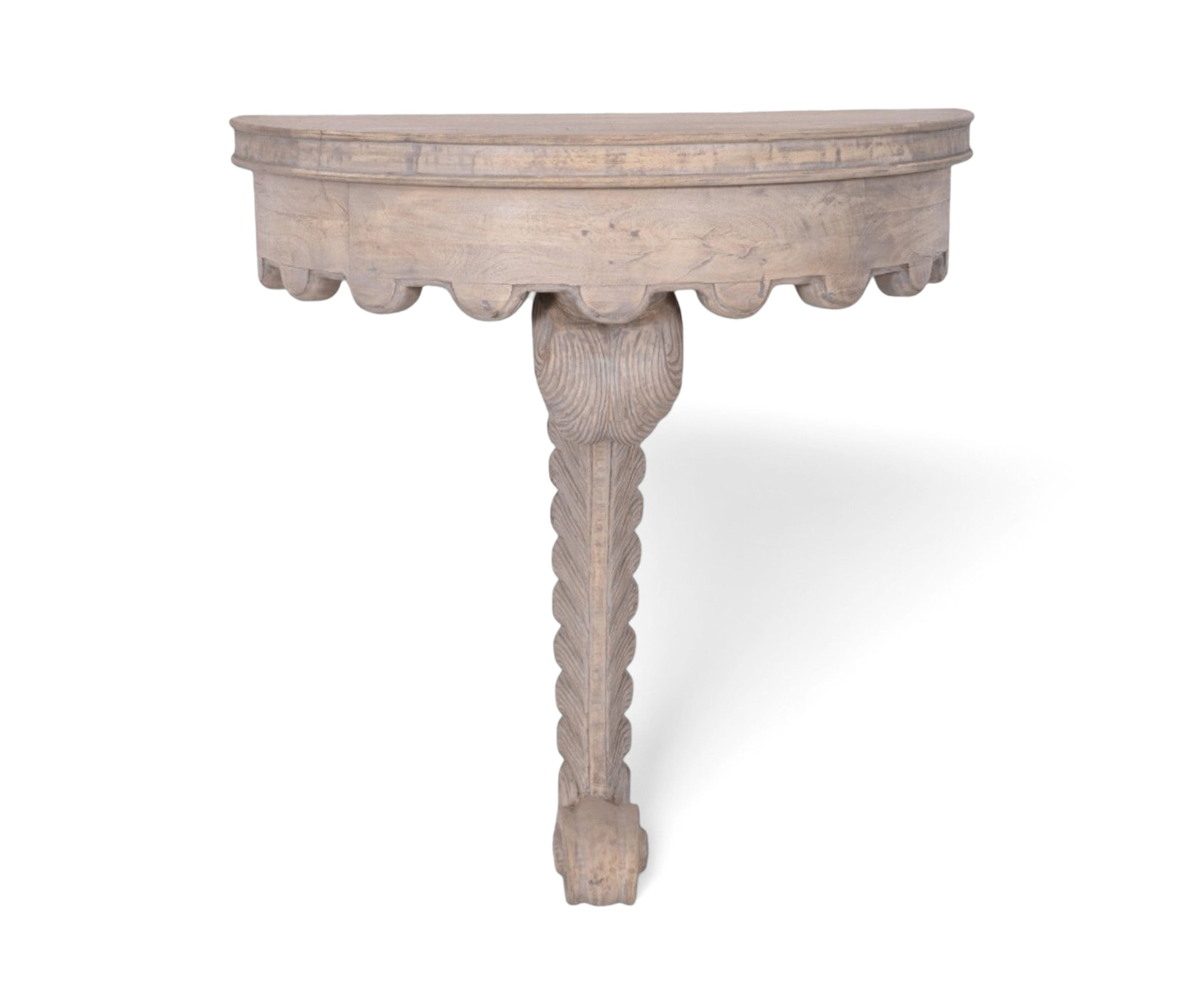 Single Leg Console Table
