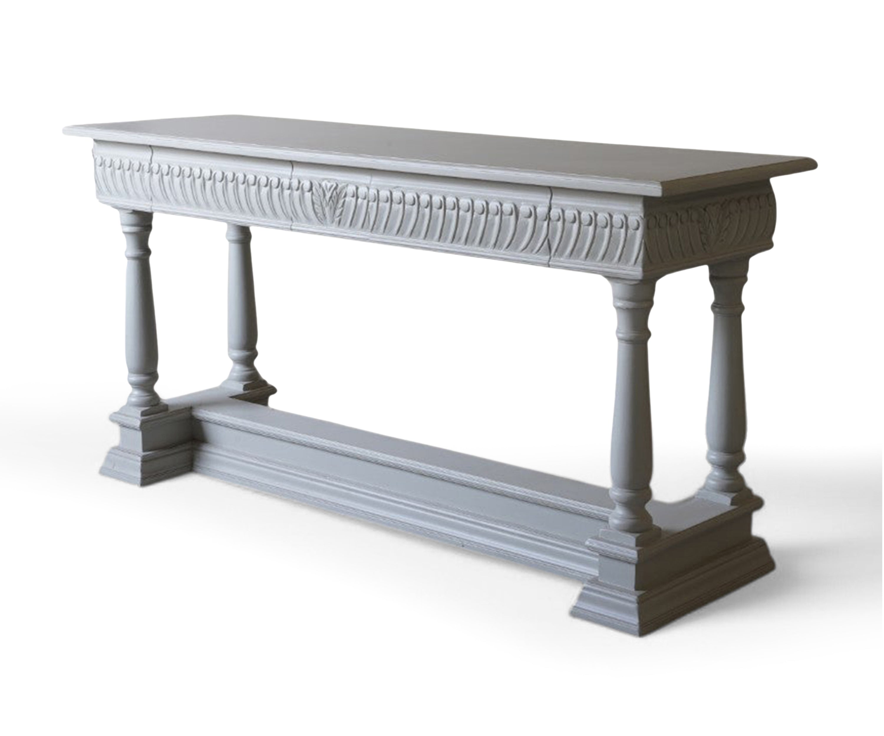 Gustavian Console grey Finish