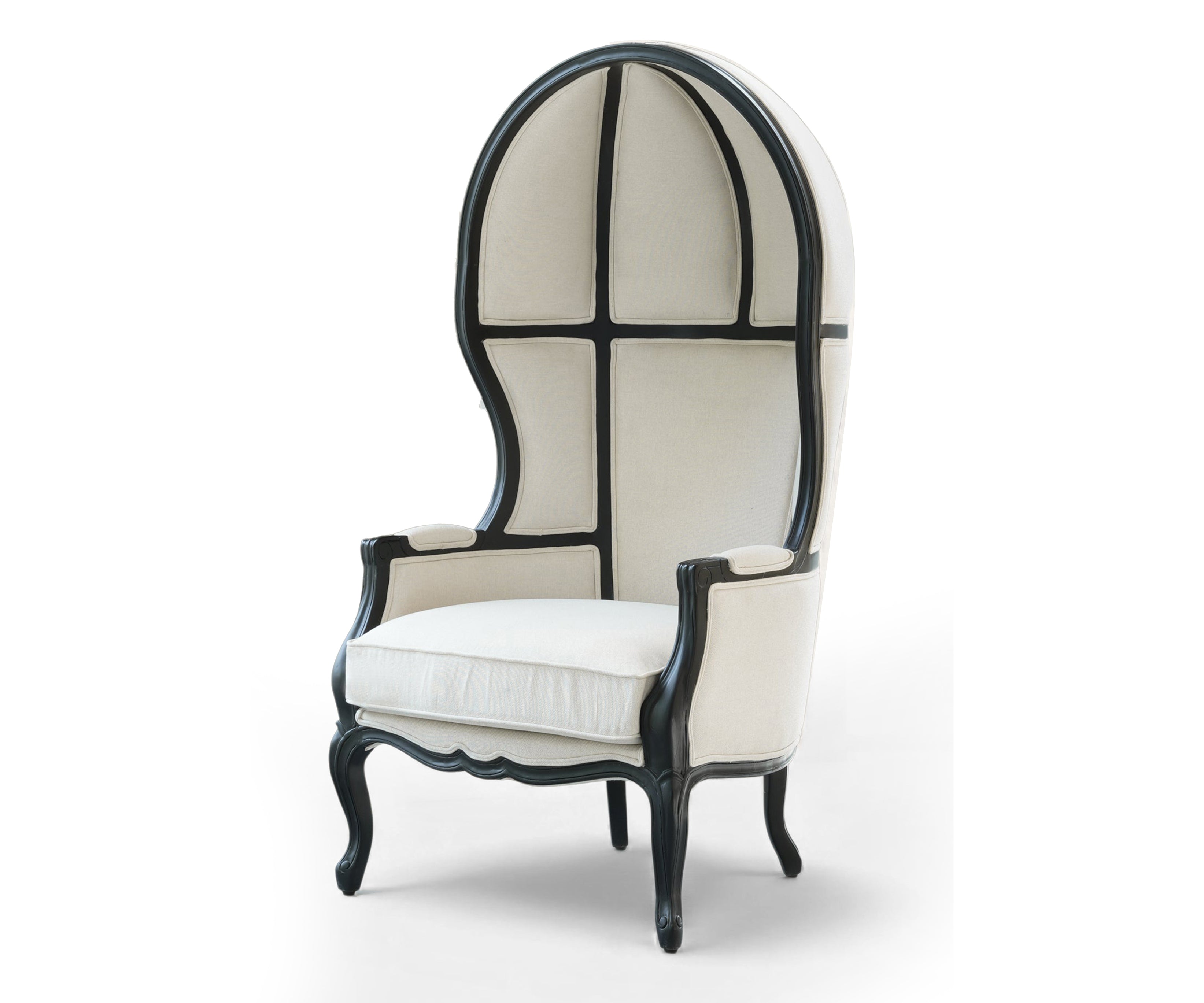 French Linen Canopy Sofa