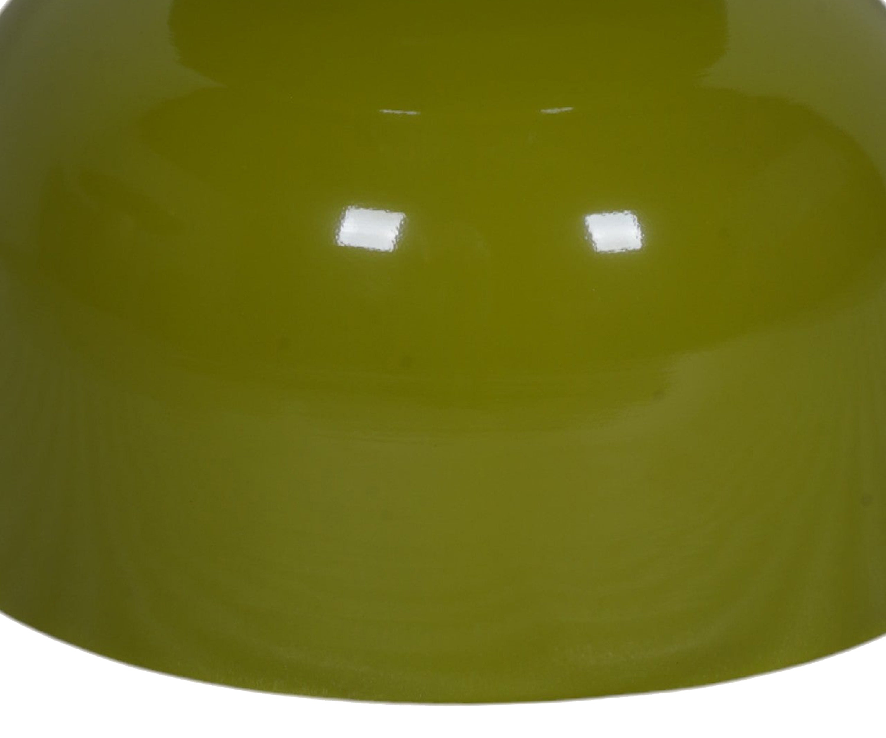 Soft Sage Olive Hourglass Fiber Stool