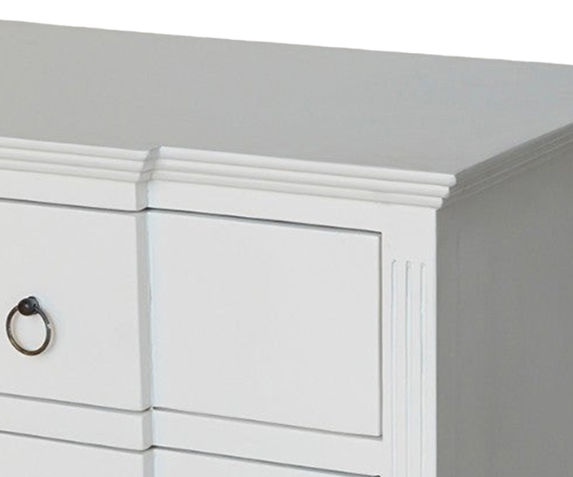 White 3 Drawer Chest