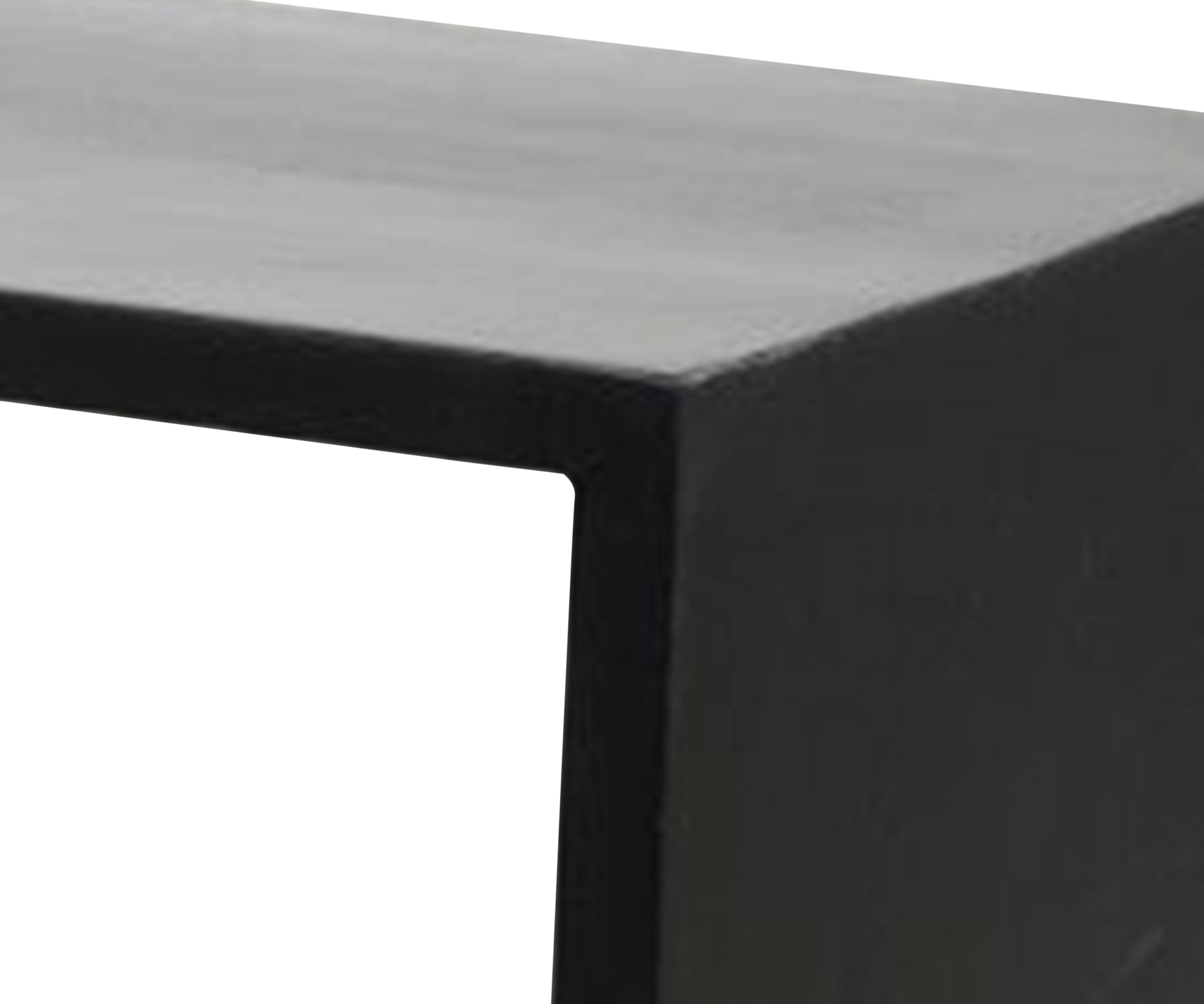 Black Modern sleek table