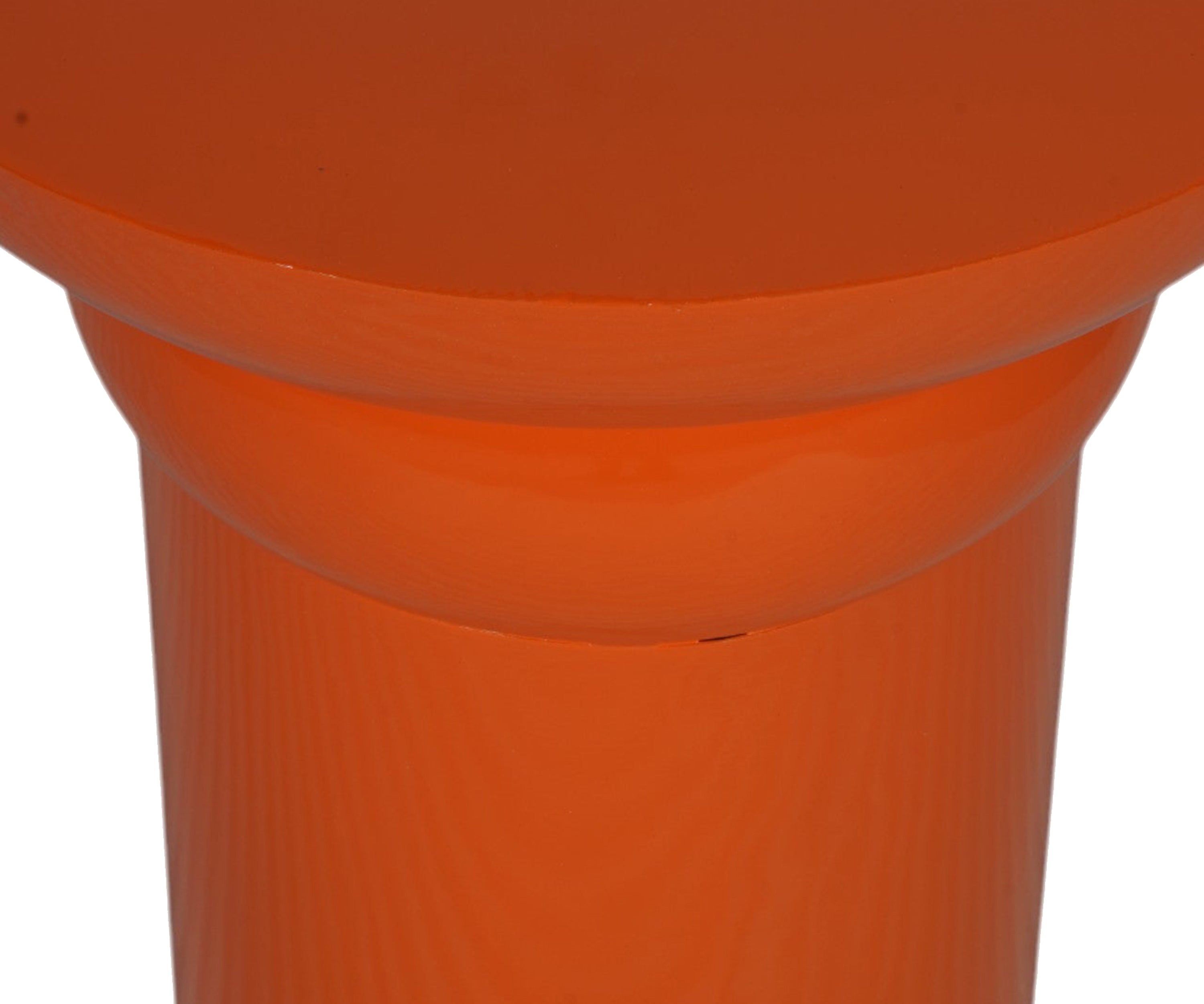 Tangerine Sculptural Side Table