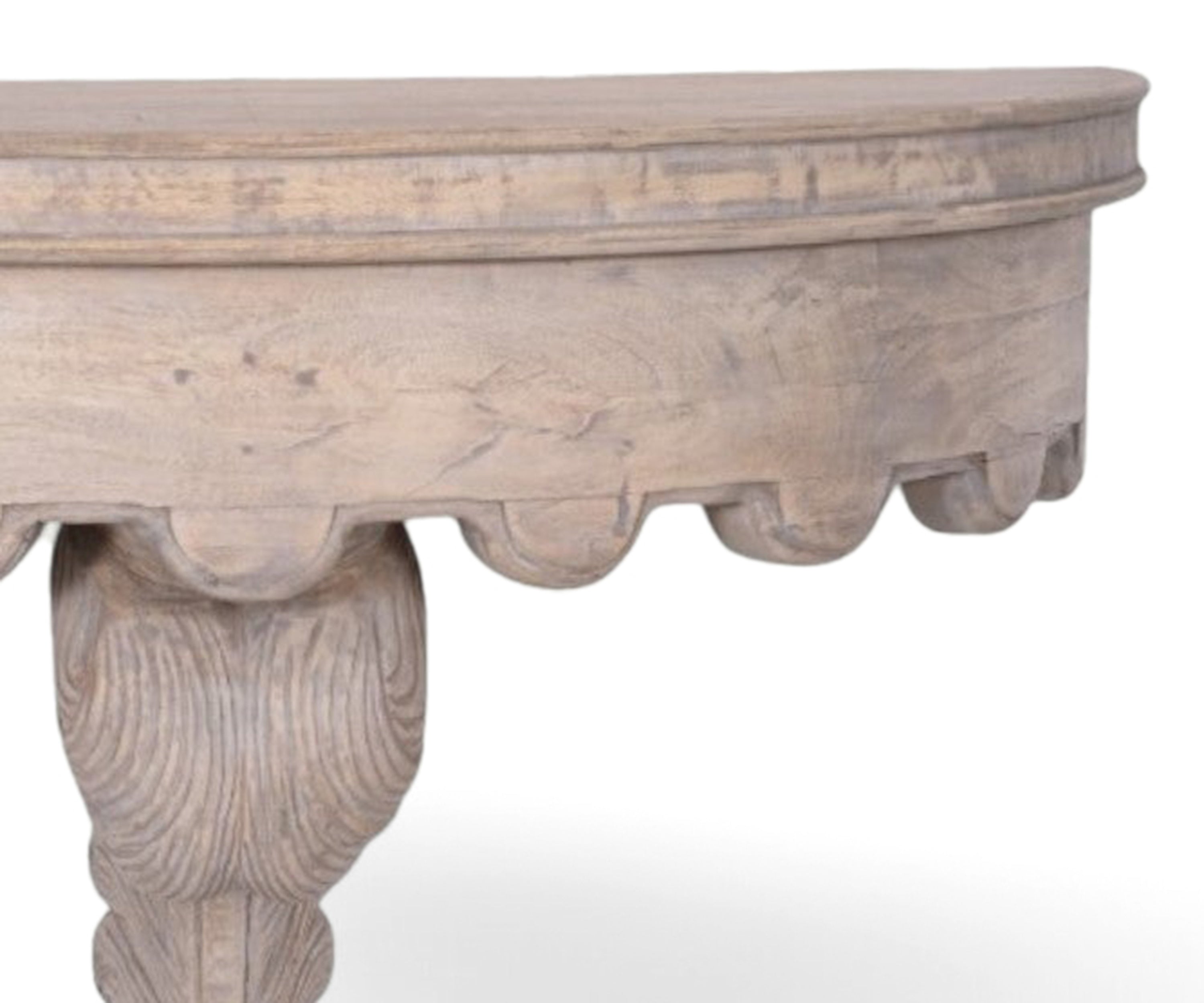 Single Leg Console Table