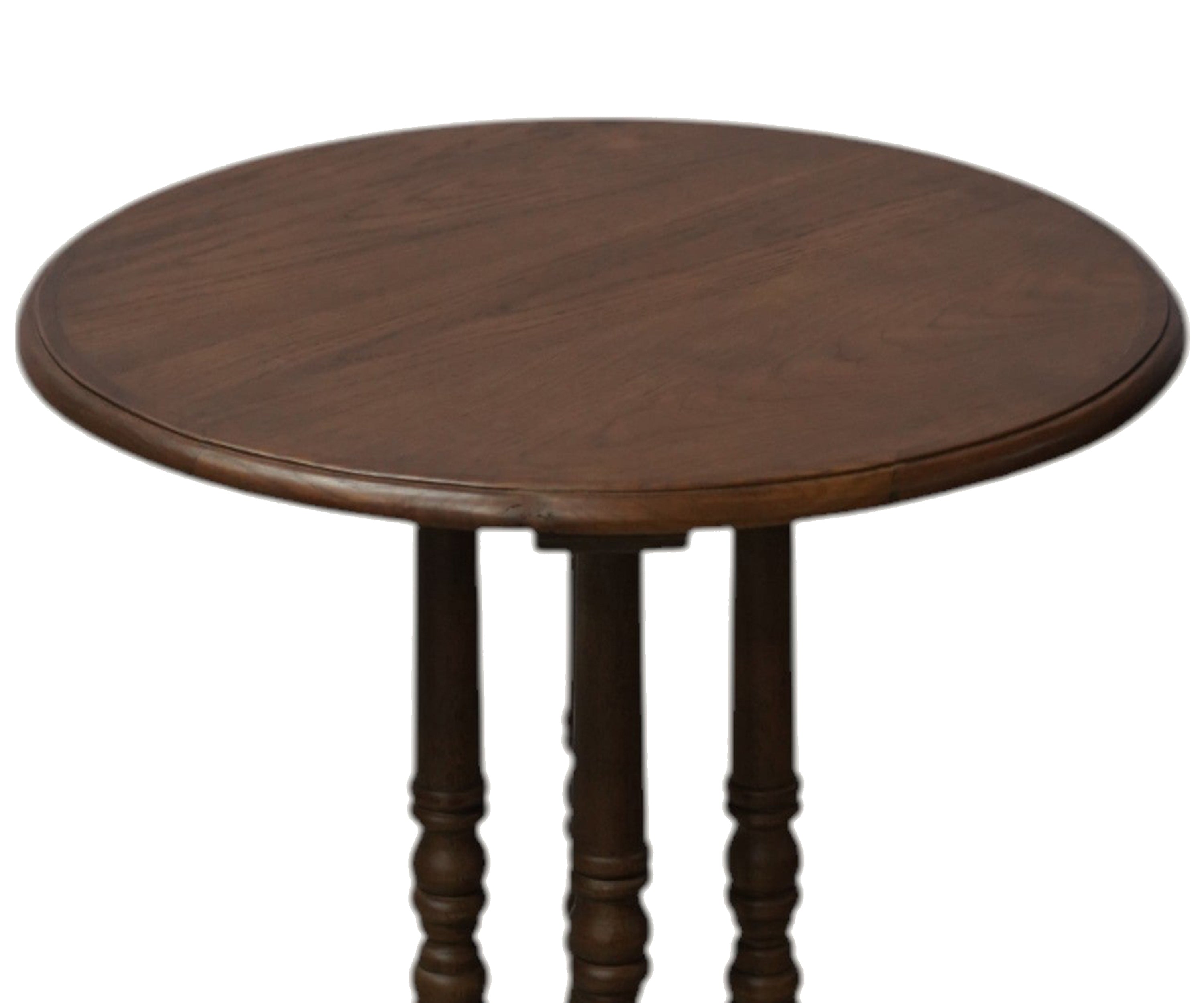 Tri spindle side table