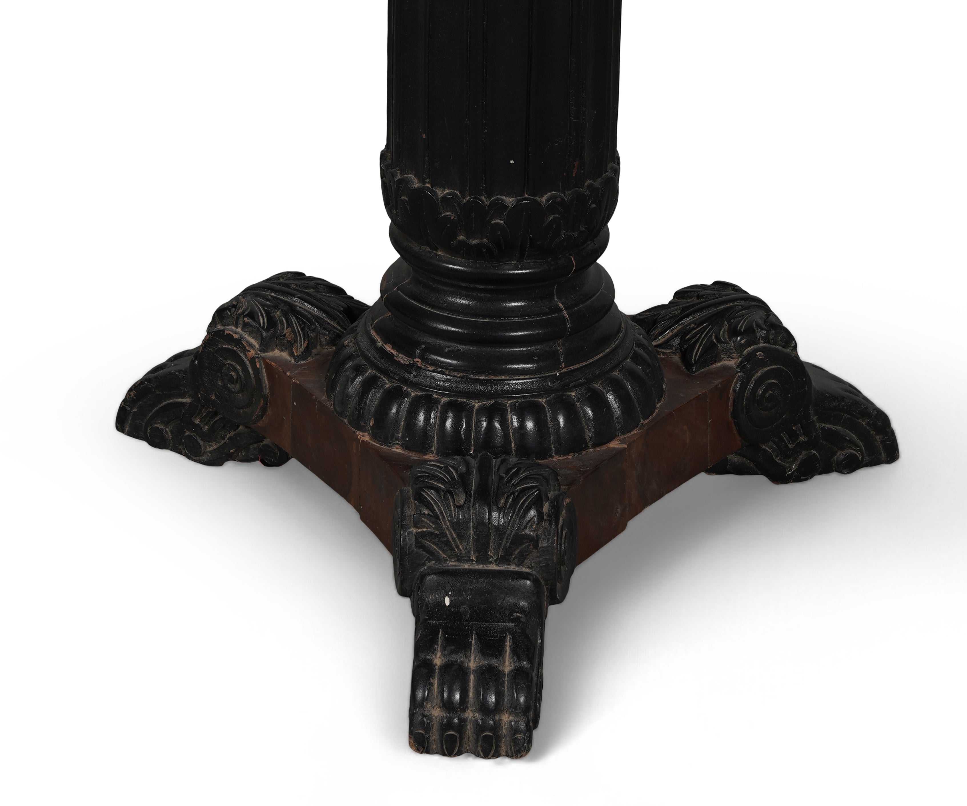 Marble Top Table With Regency Base