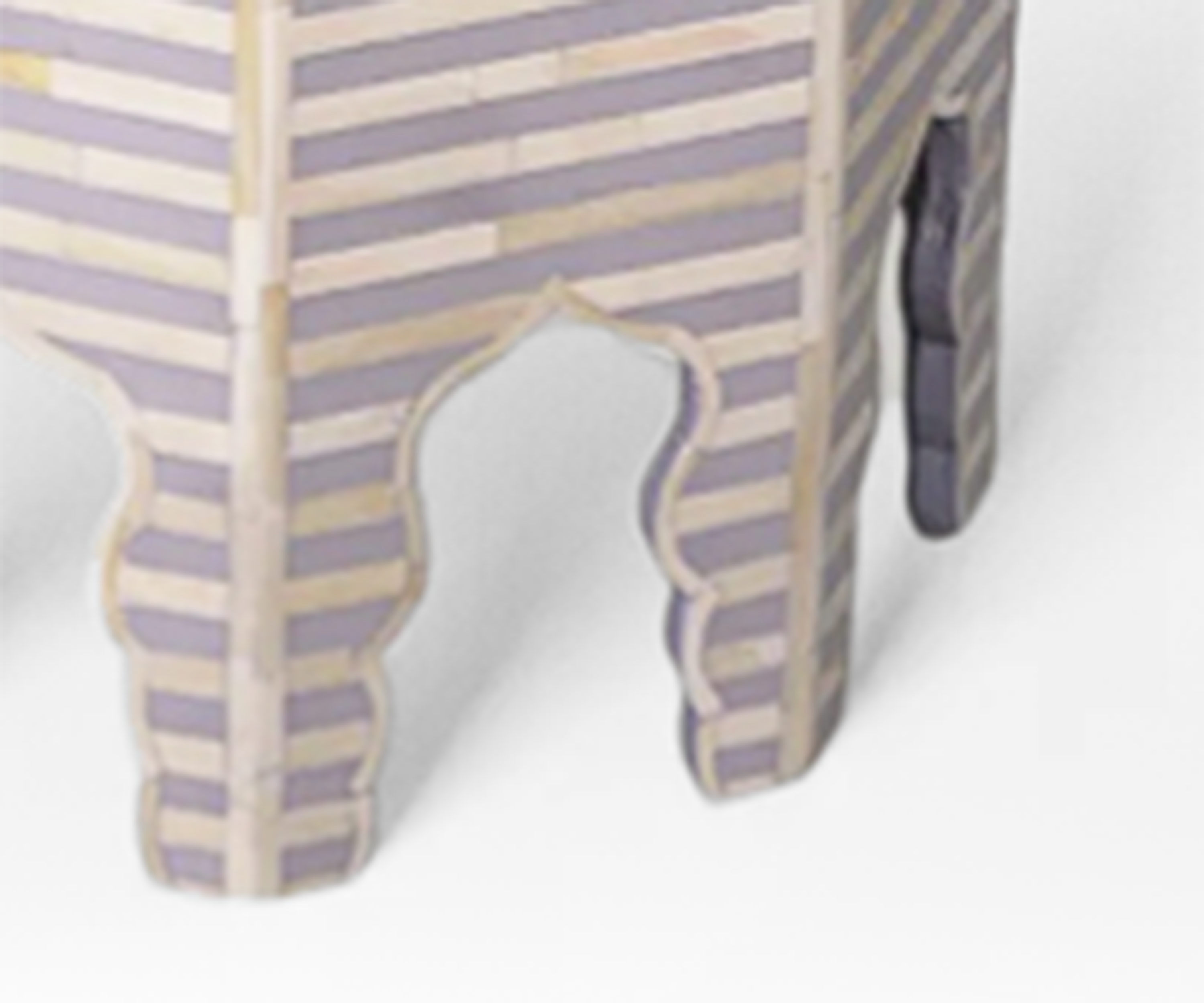 Bone Inlay Side Table