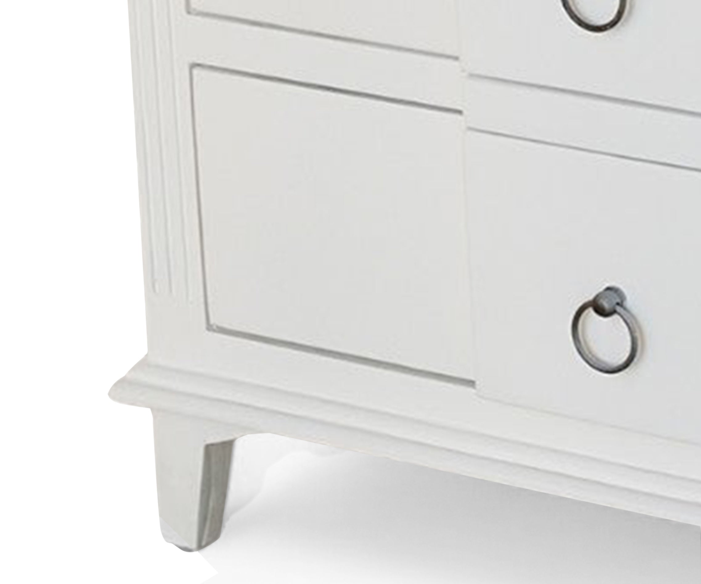 White 3 Drawer Chest