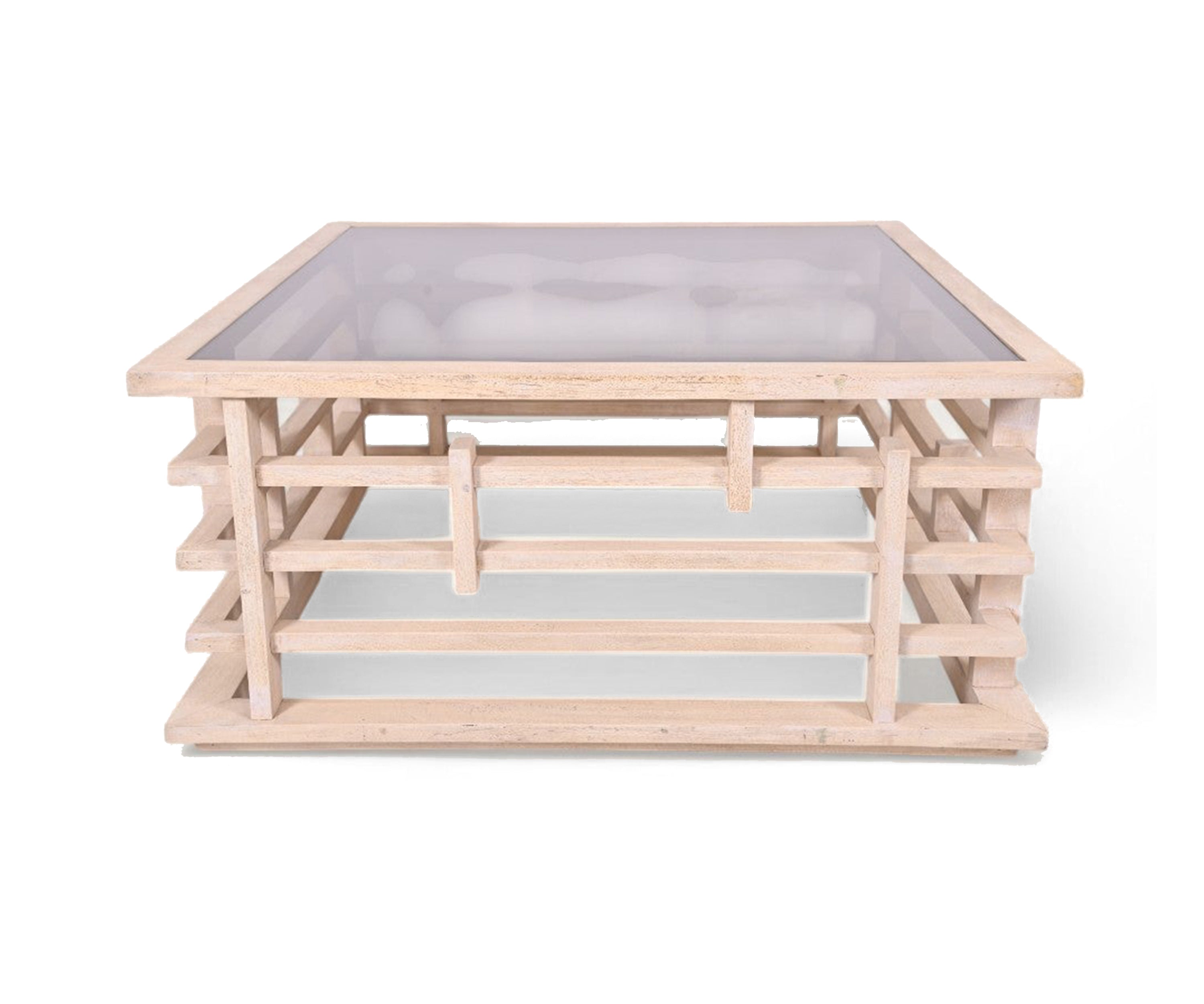 Modern Coffee Table With Glass Top