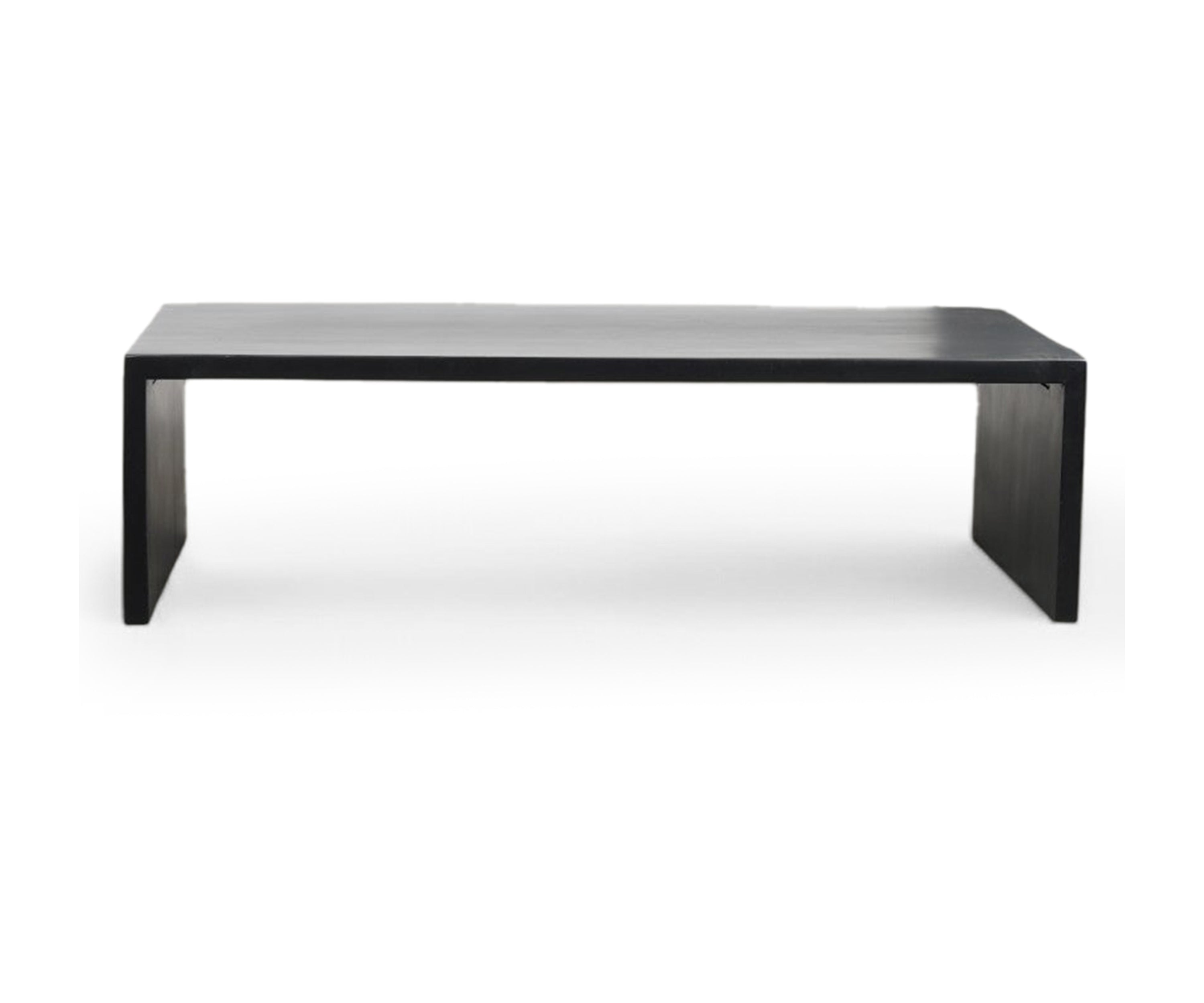 Black Modern sleek table