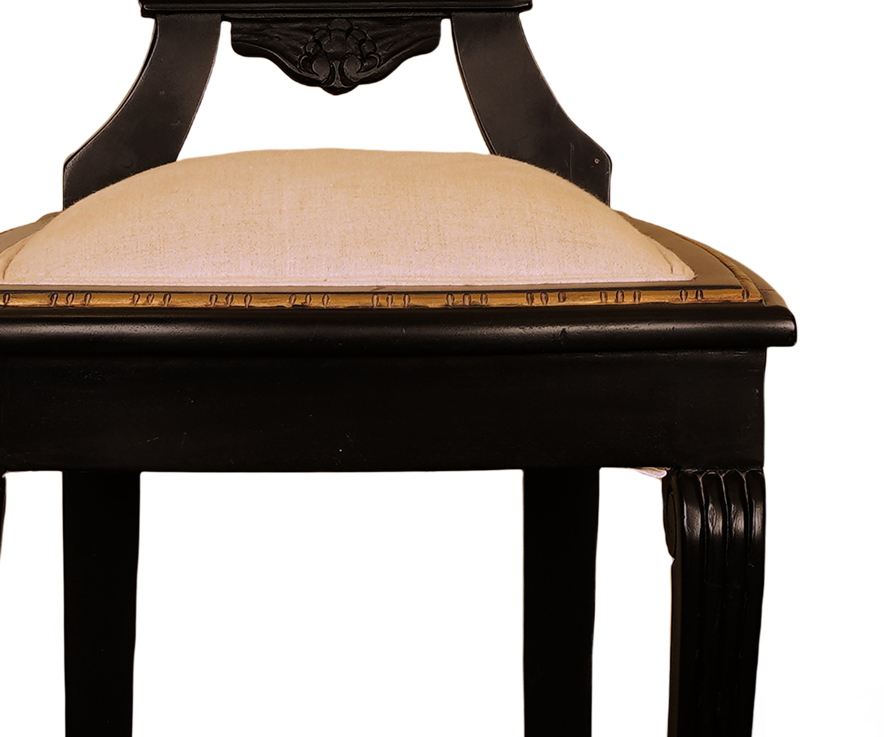 Dainty upholstered chair