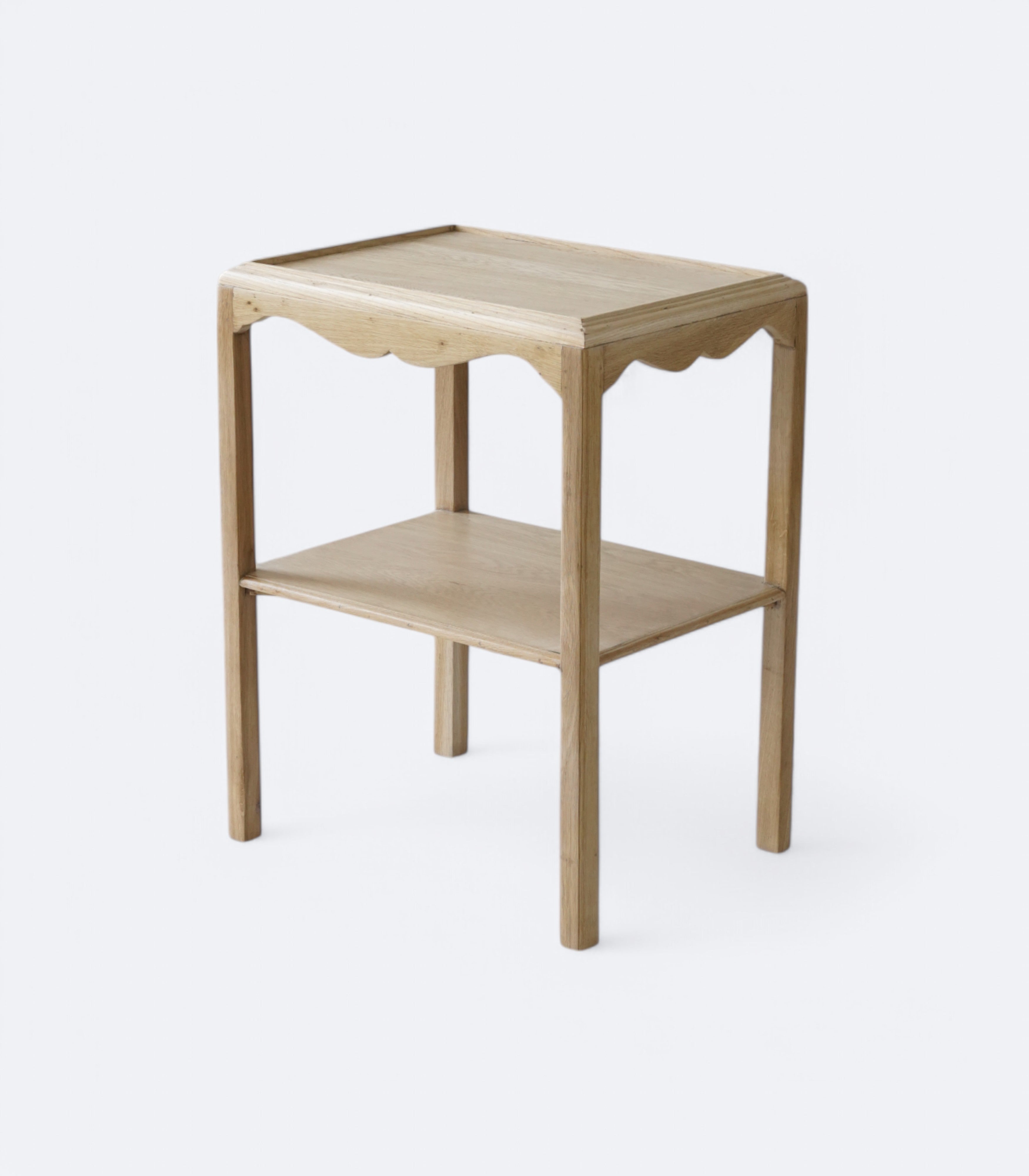 Imperial Scalloped Edge French Side Table