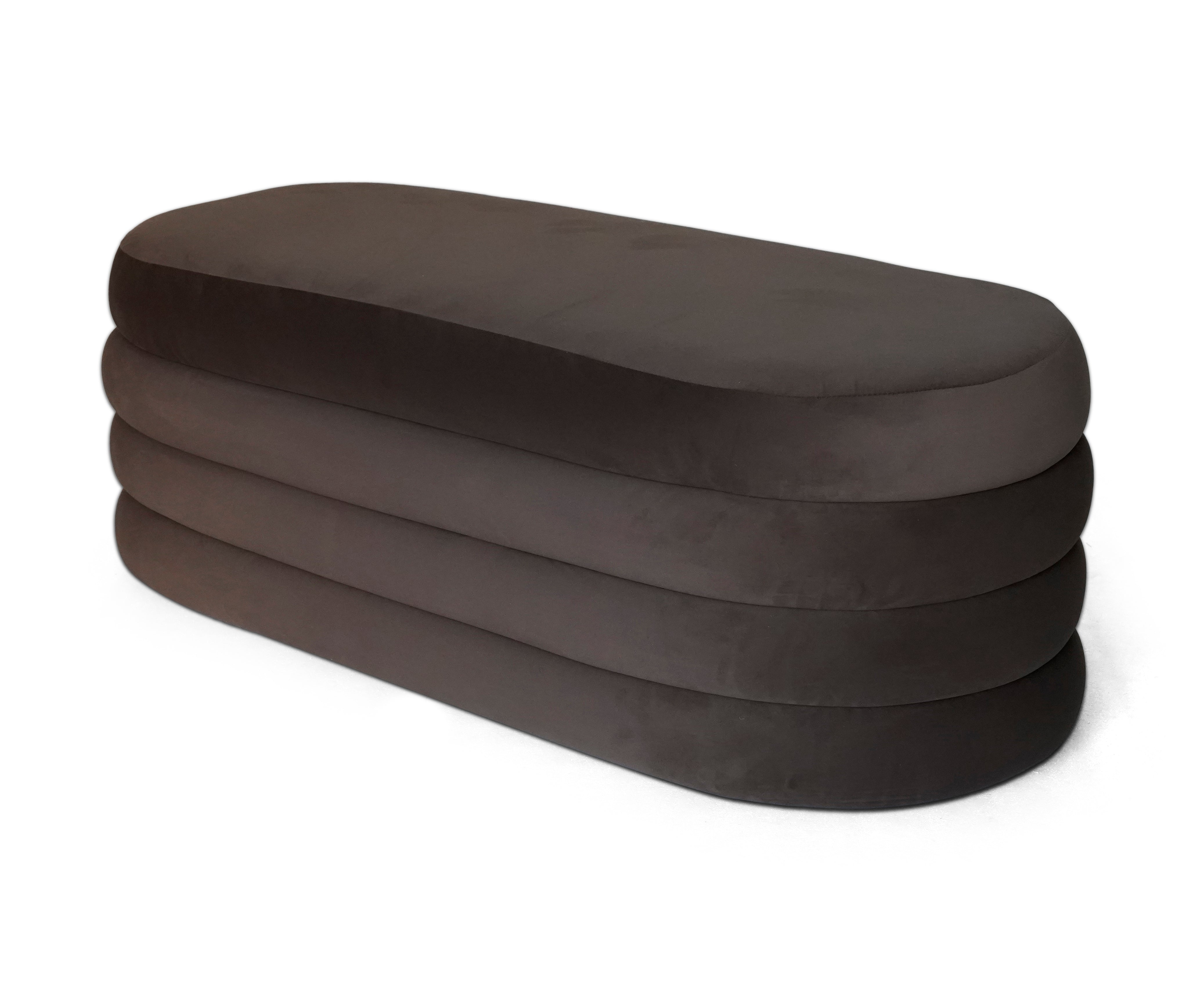 Oval Shape Ottoman
