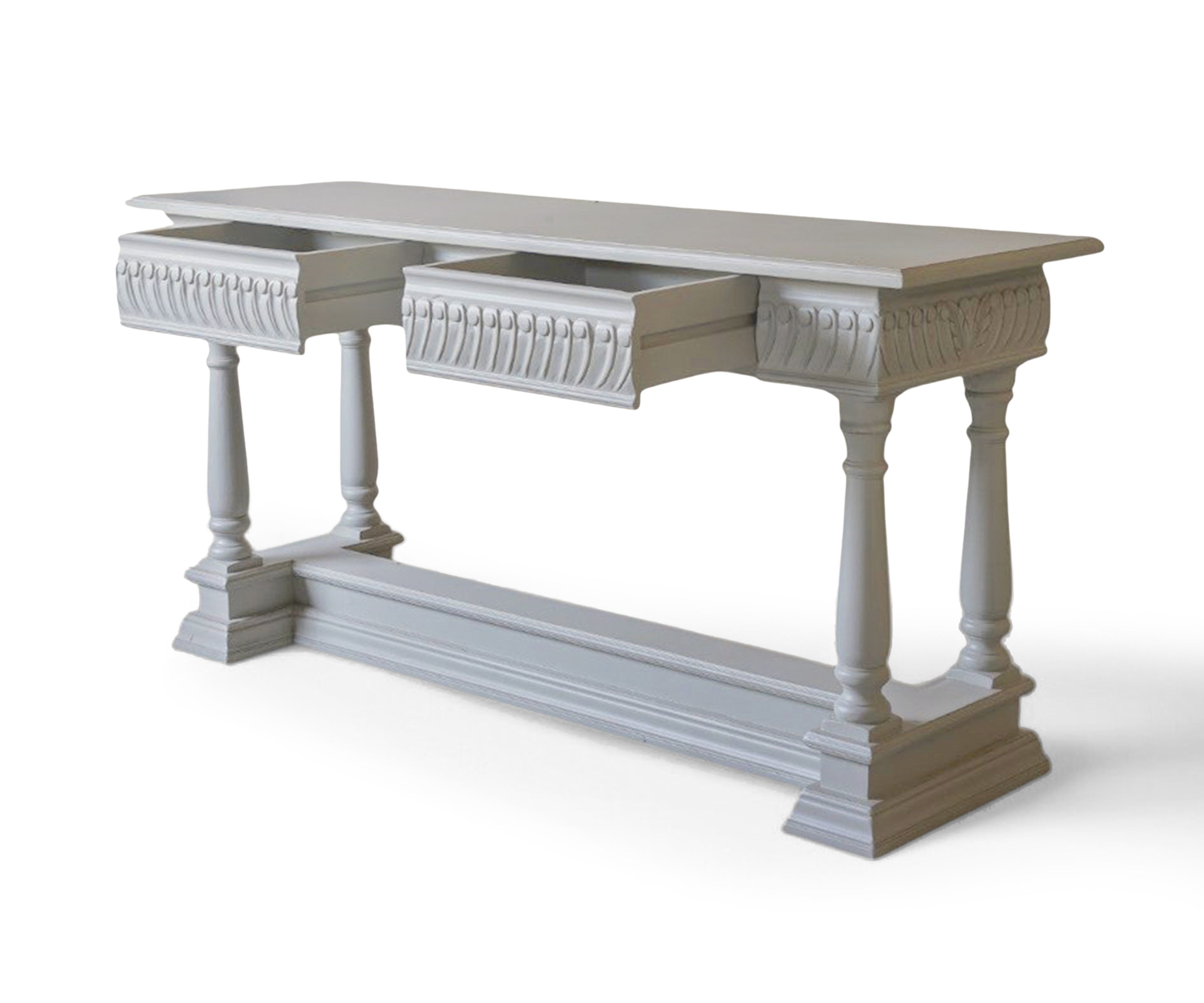 Gustavian Console grey Finish