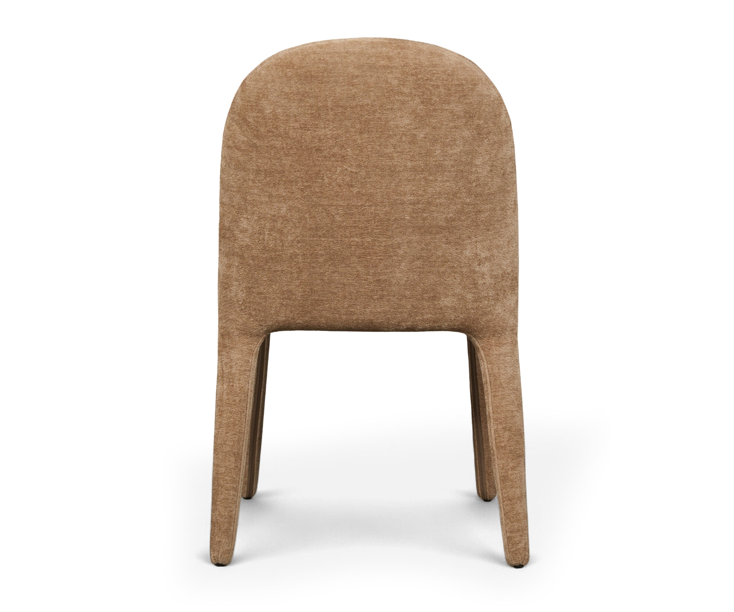 Upholstered Parsons Dining Chair in Camel