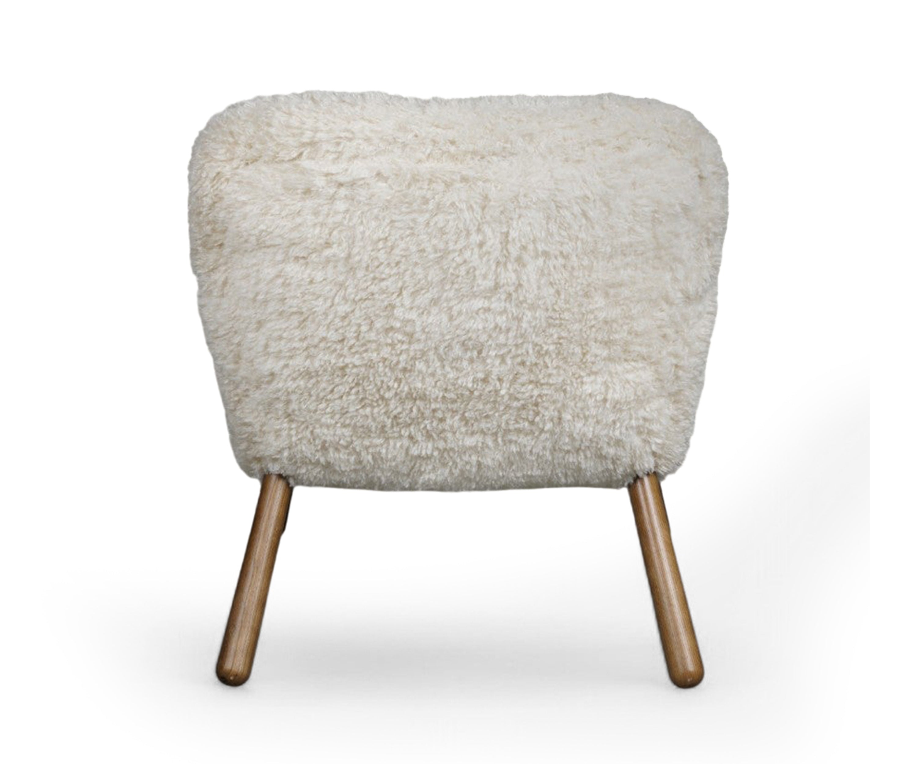 Scandi-Inspired Nordic Minimalist Bouclé Armchair