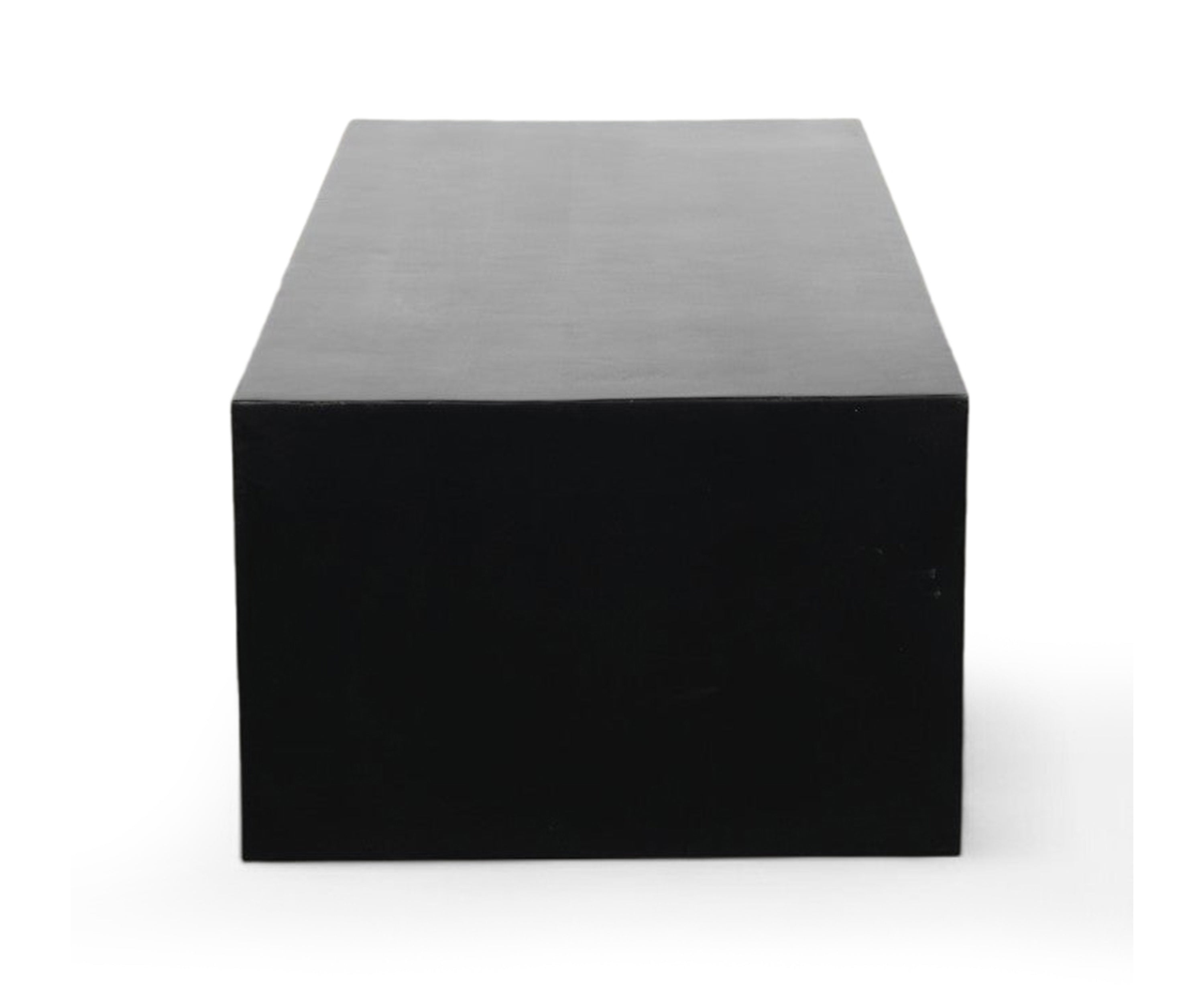 Black Modern sleek table