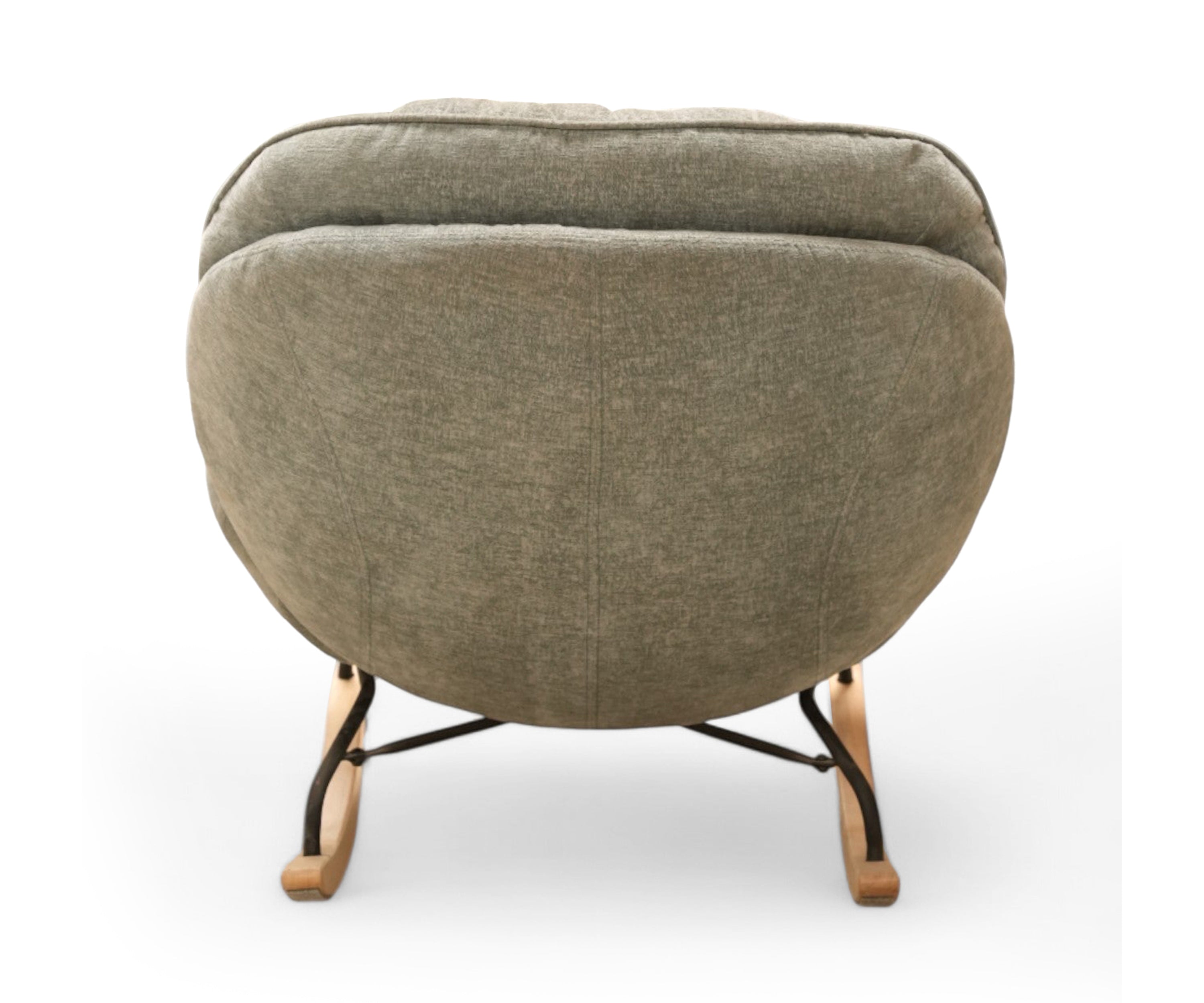 Modern Upholstered Rocking Chair