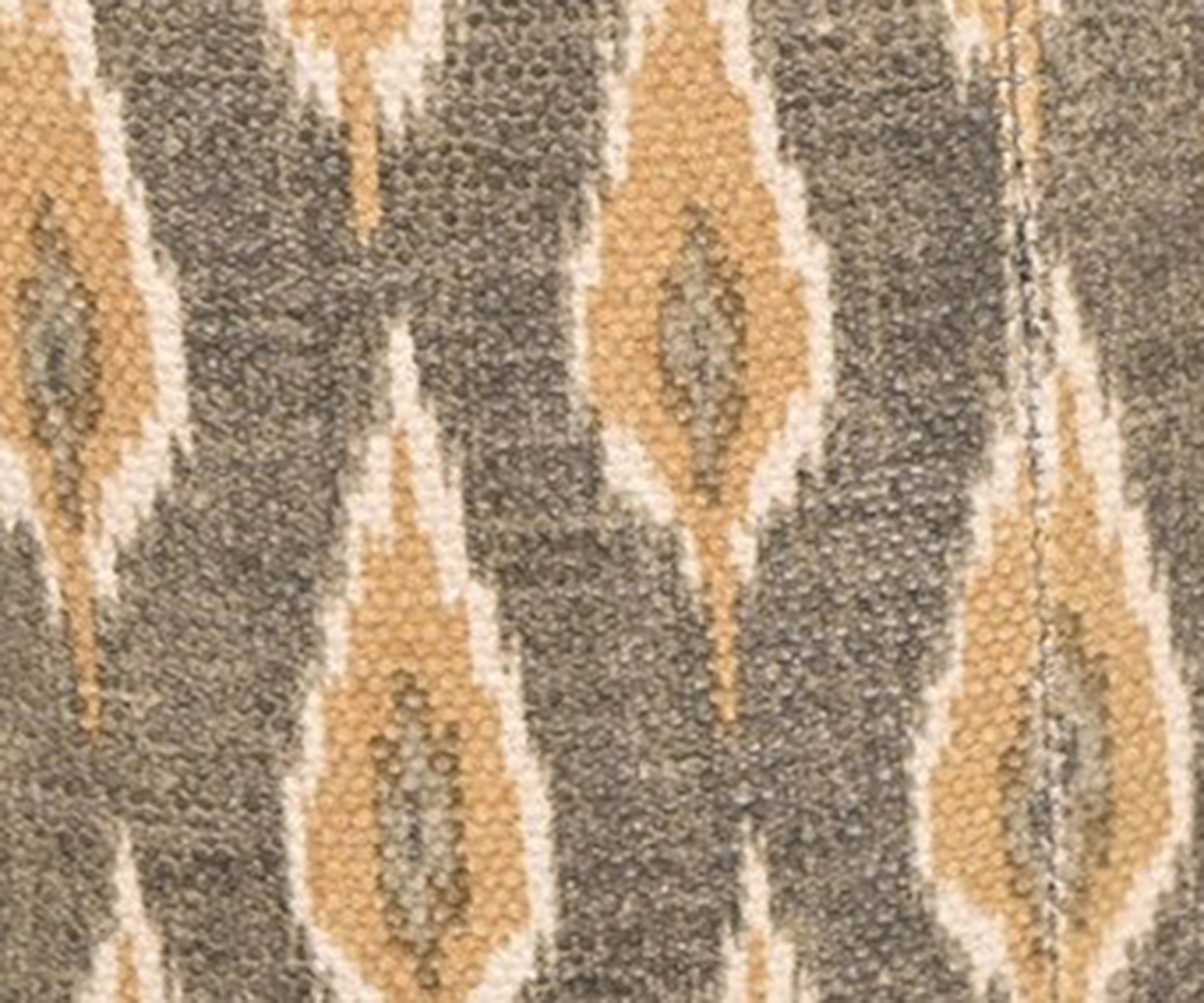 Round Handwoven Dhurrie Pouf