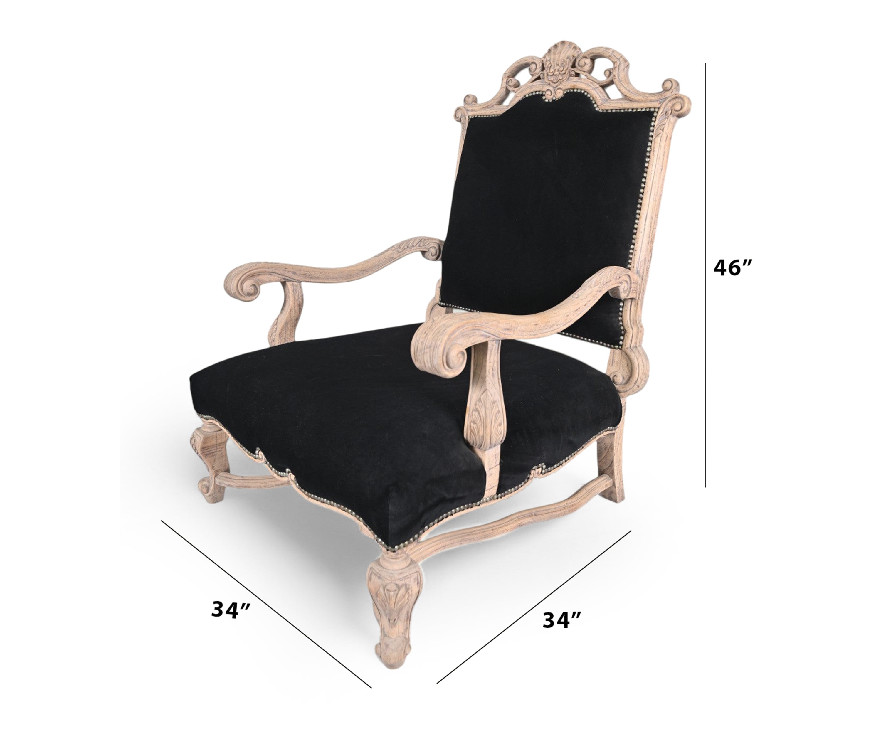 Antique Wood arm Chair