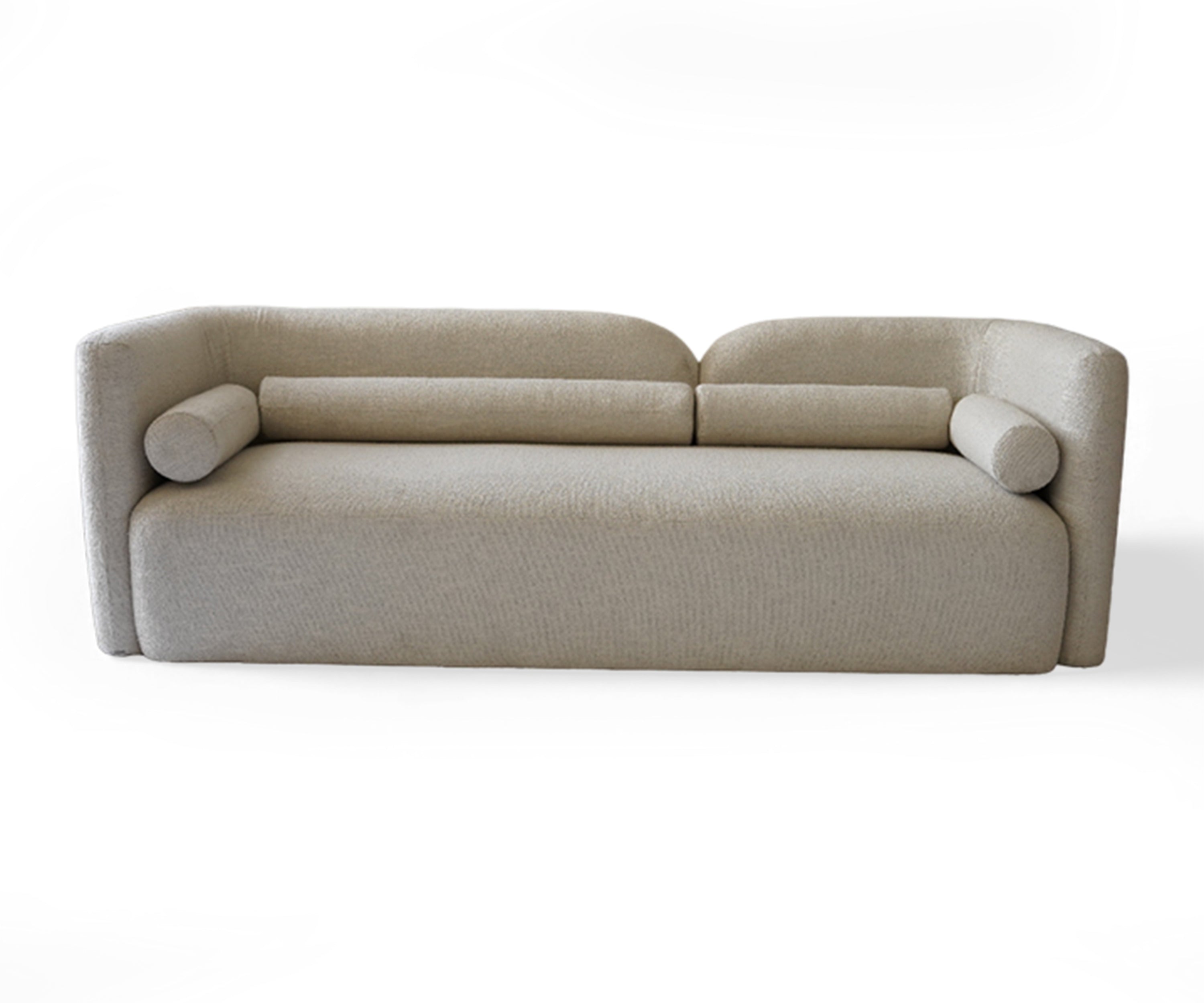 Sohva Victoria White Bouclette Sofa