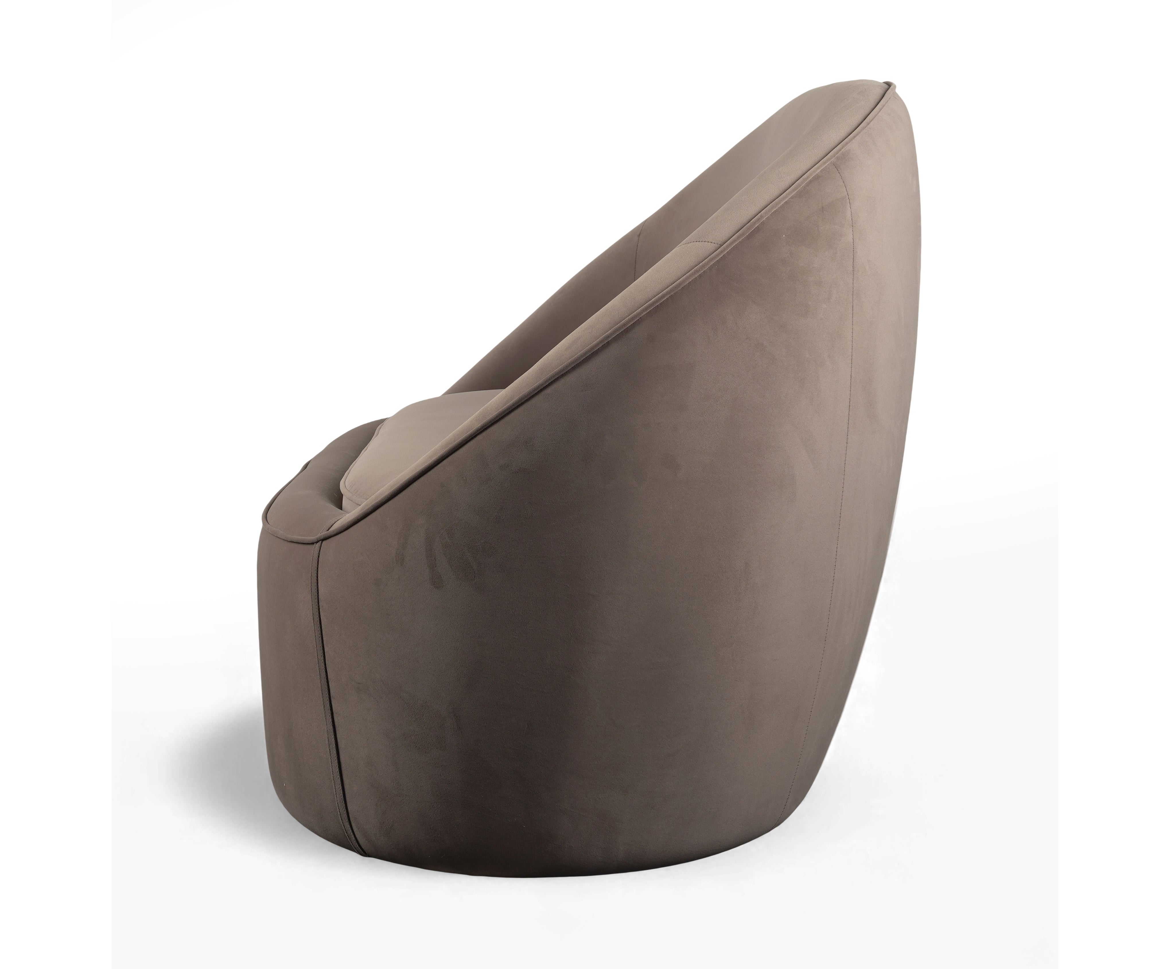 Velvet Opholstred Sofa