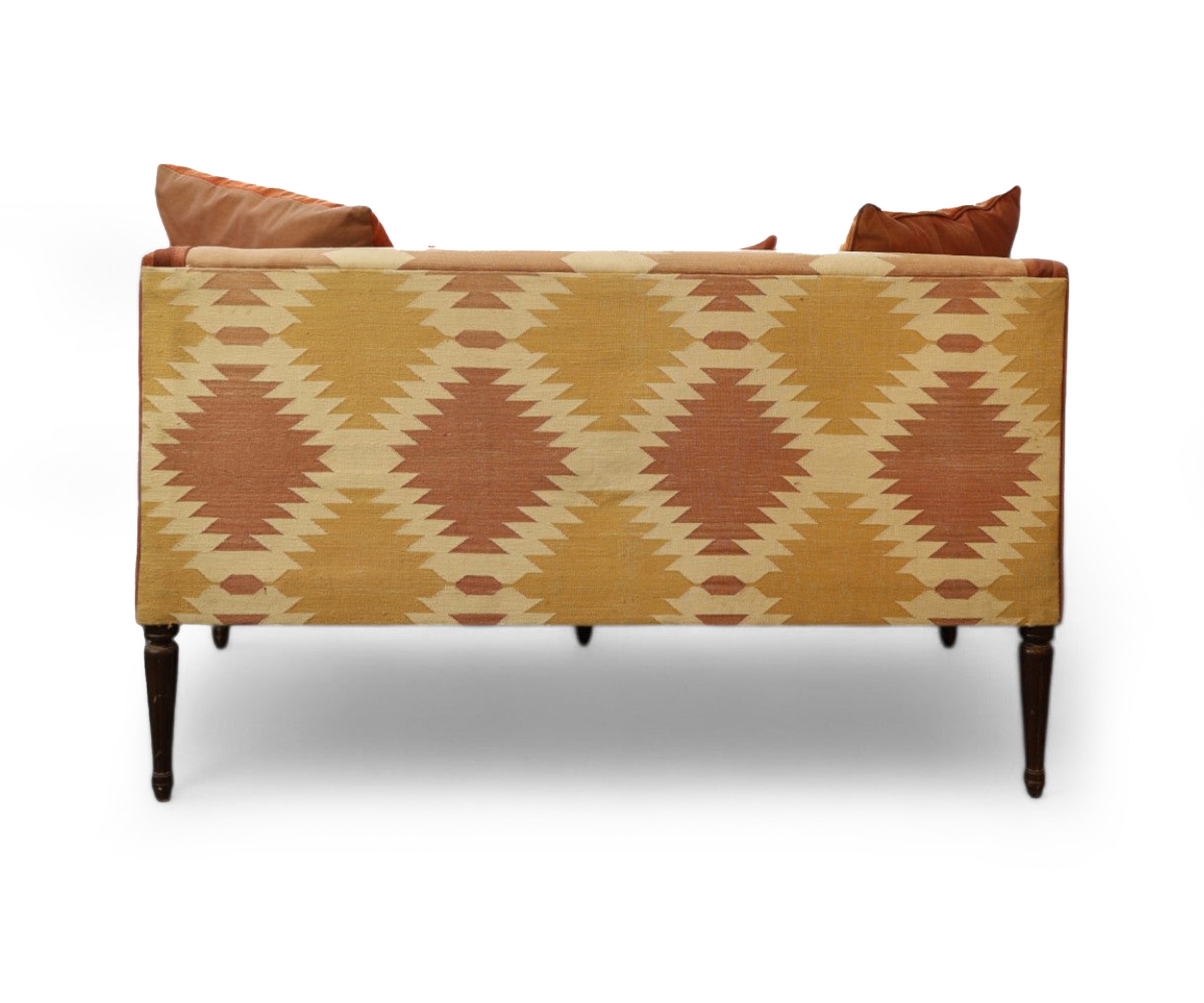 Two-Seater Sofa in Handwoven Dhurrie