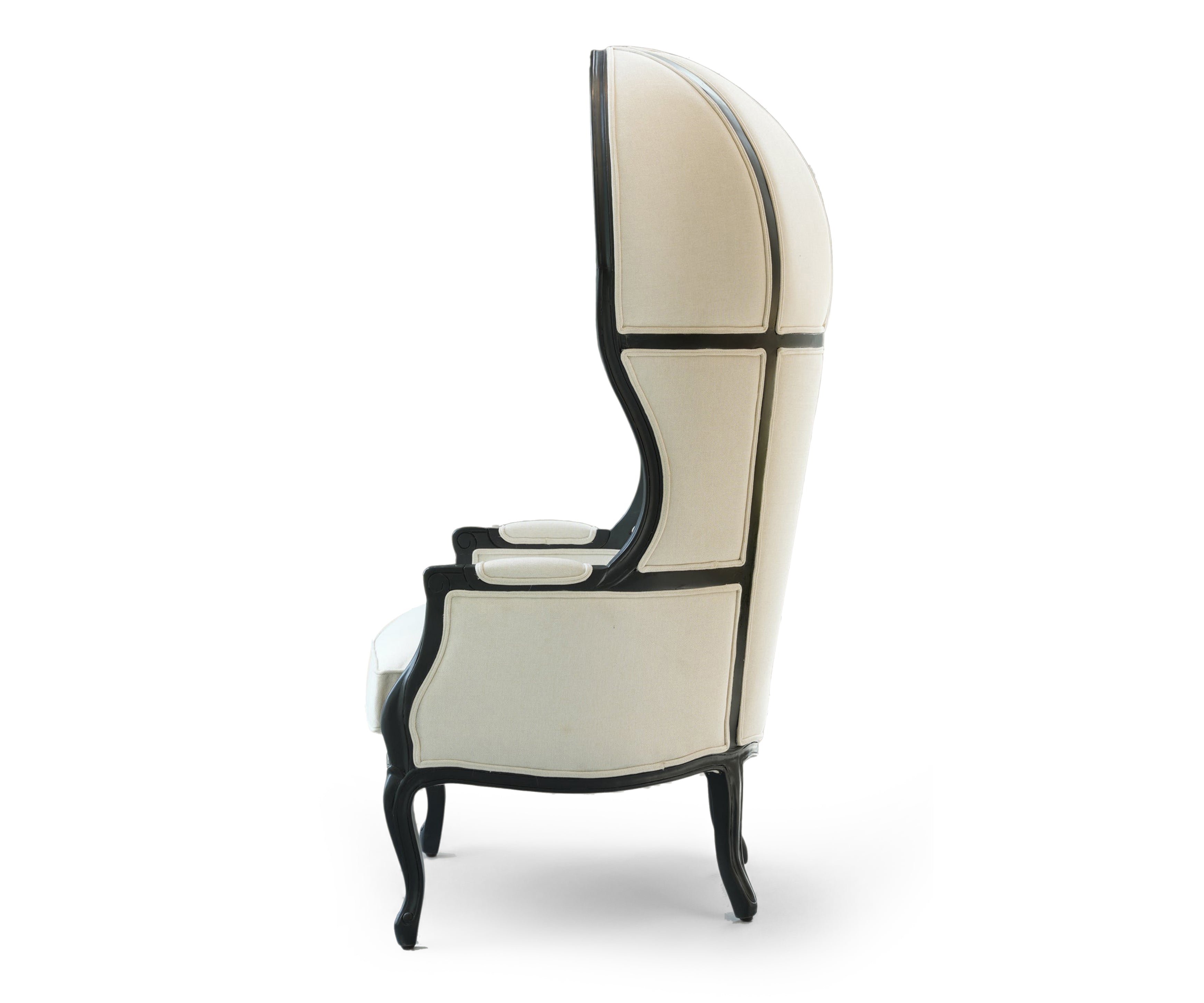 French Linen Canopy Sofa