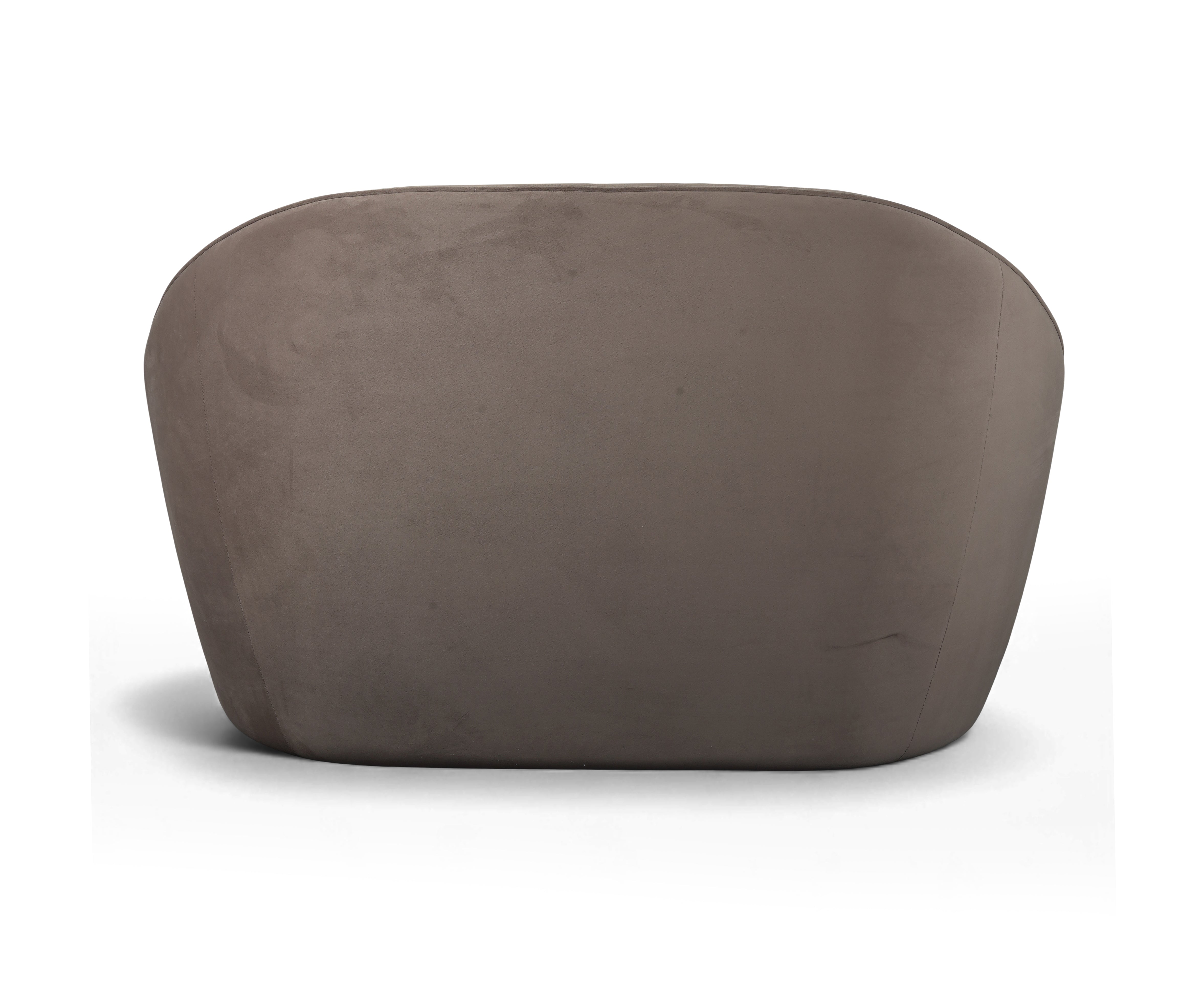 Velvet Opholstred Sofa