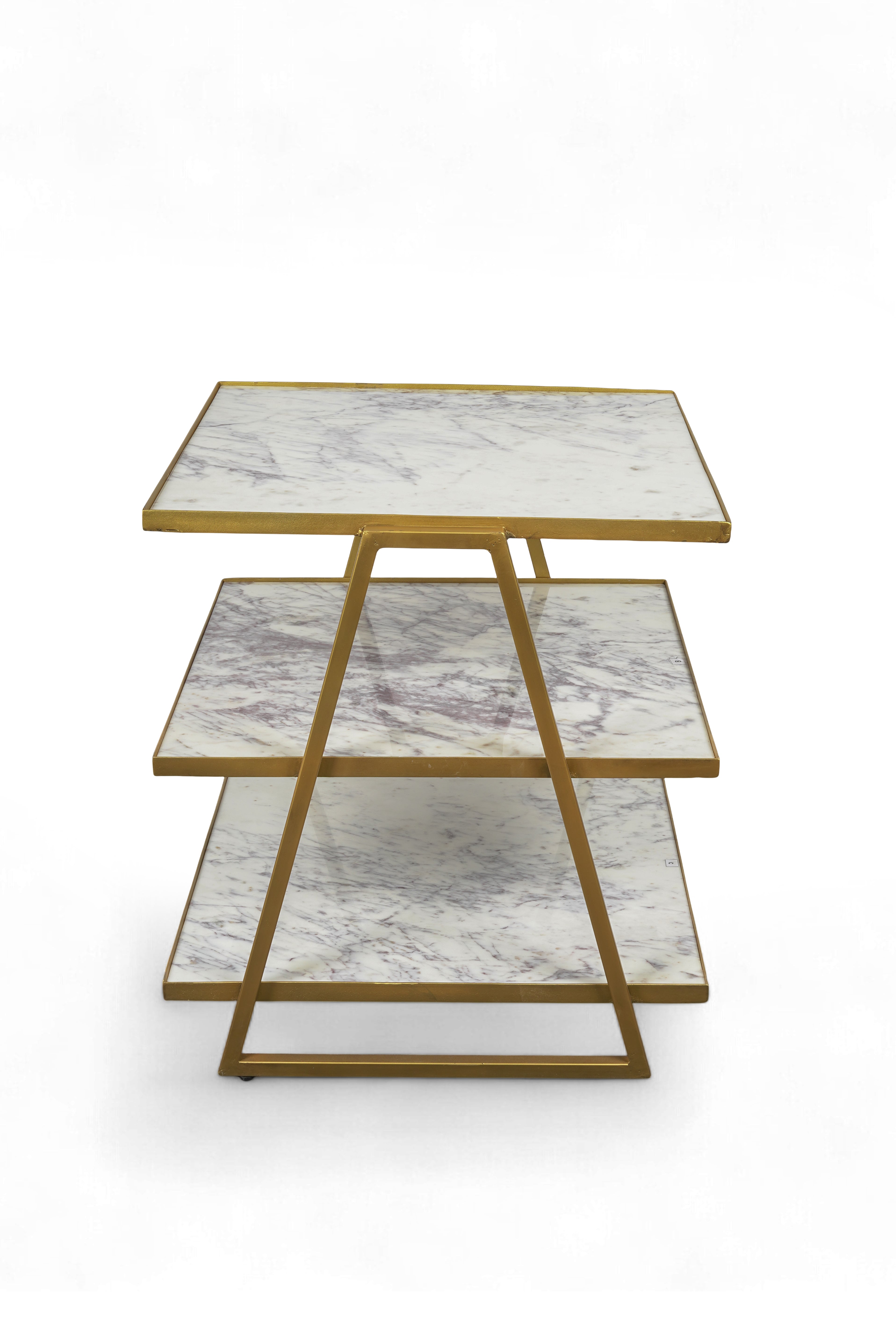 Marble & Gold Metal Shelve