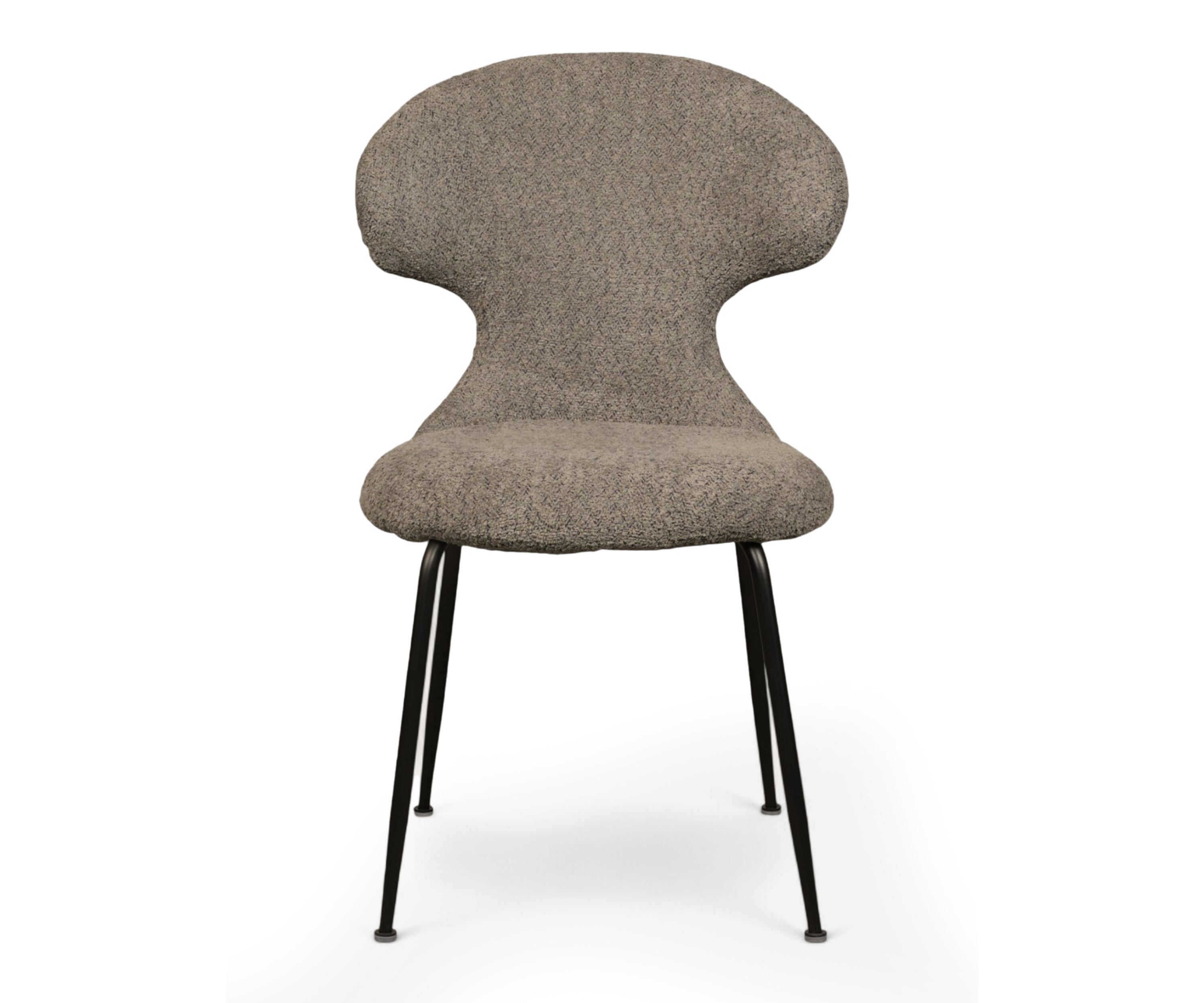 Sculpted Mid-Century Modern Dining Chair