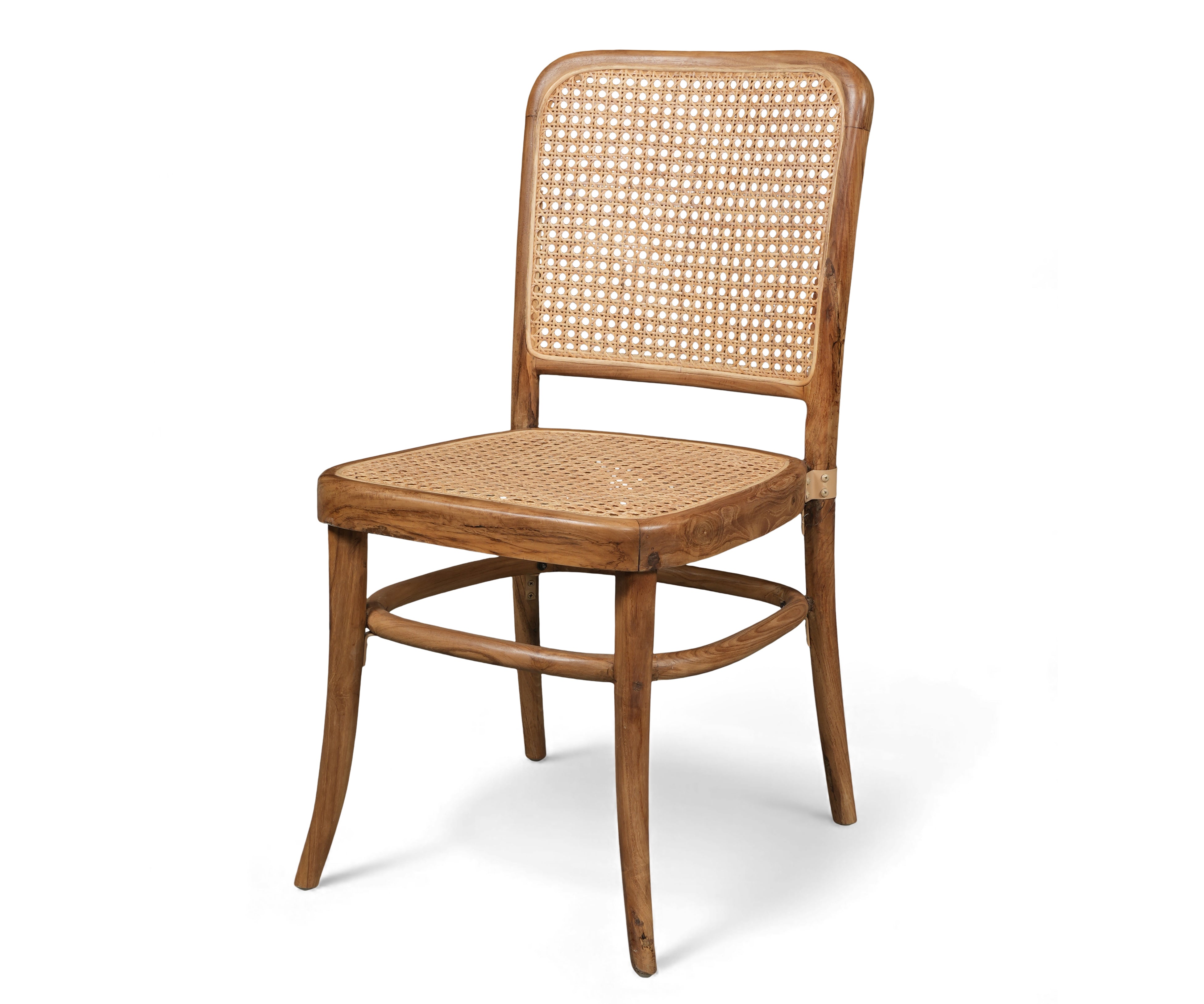 Classic Wooden and Cane Dining Chair