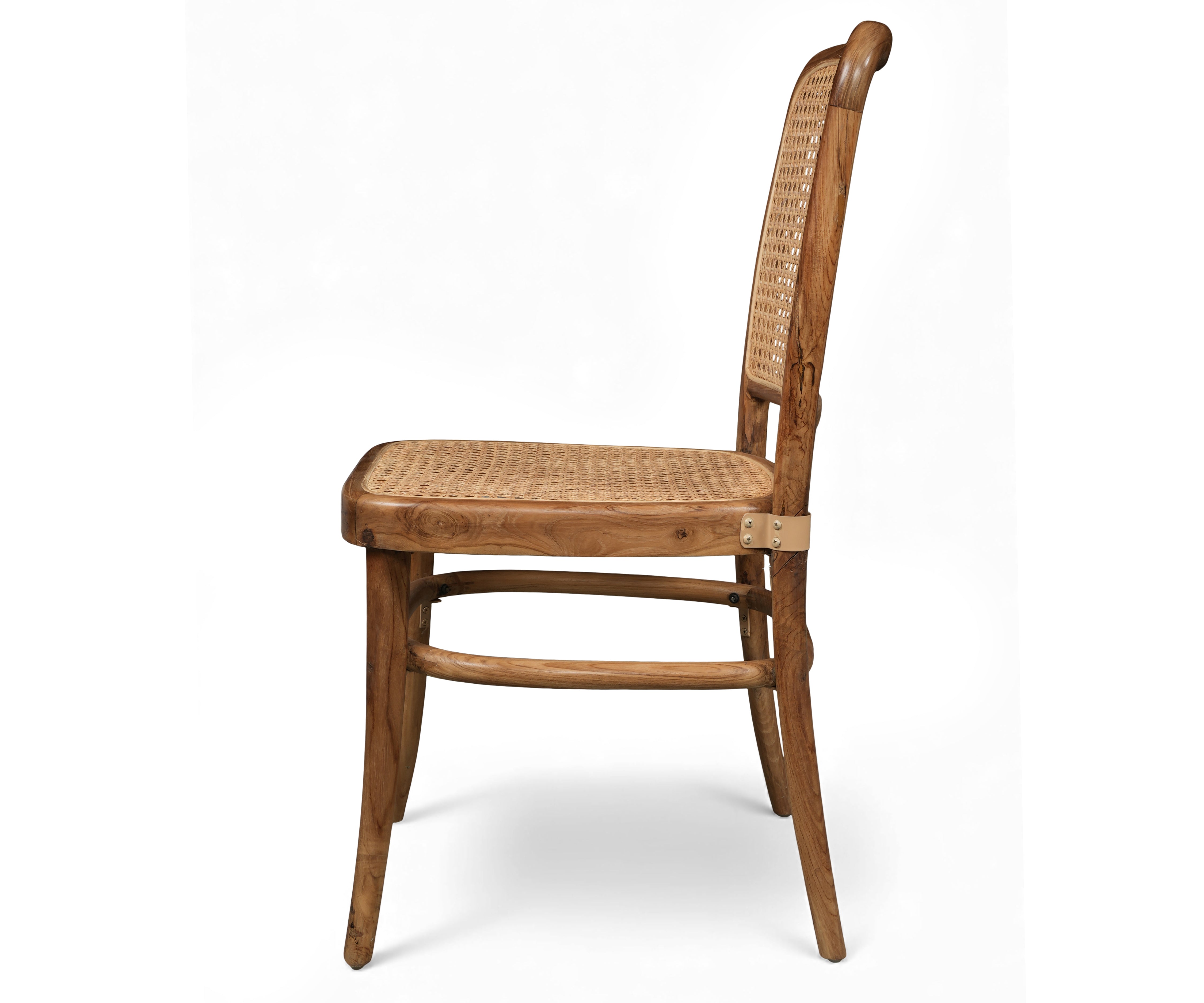 Classic Wooden and Cane Dining Chair