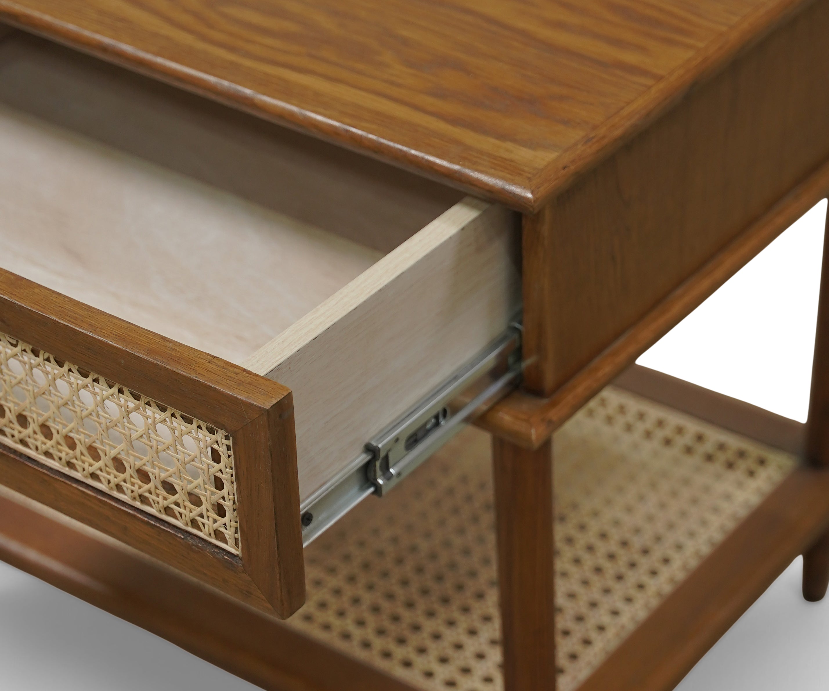 Rattan Bedside Table