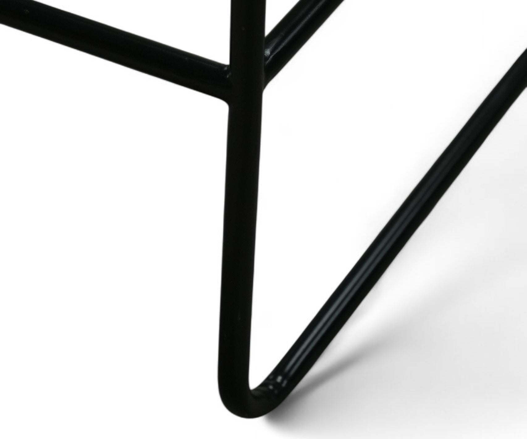 Sleek Rope Back Bar Stool