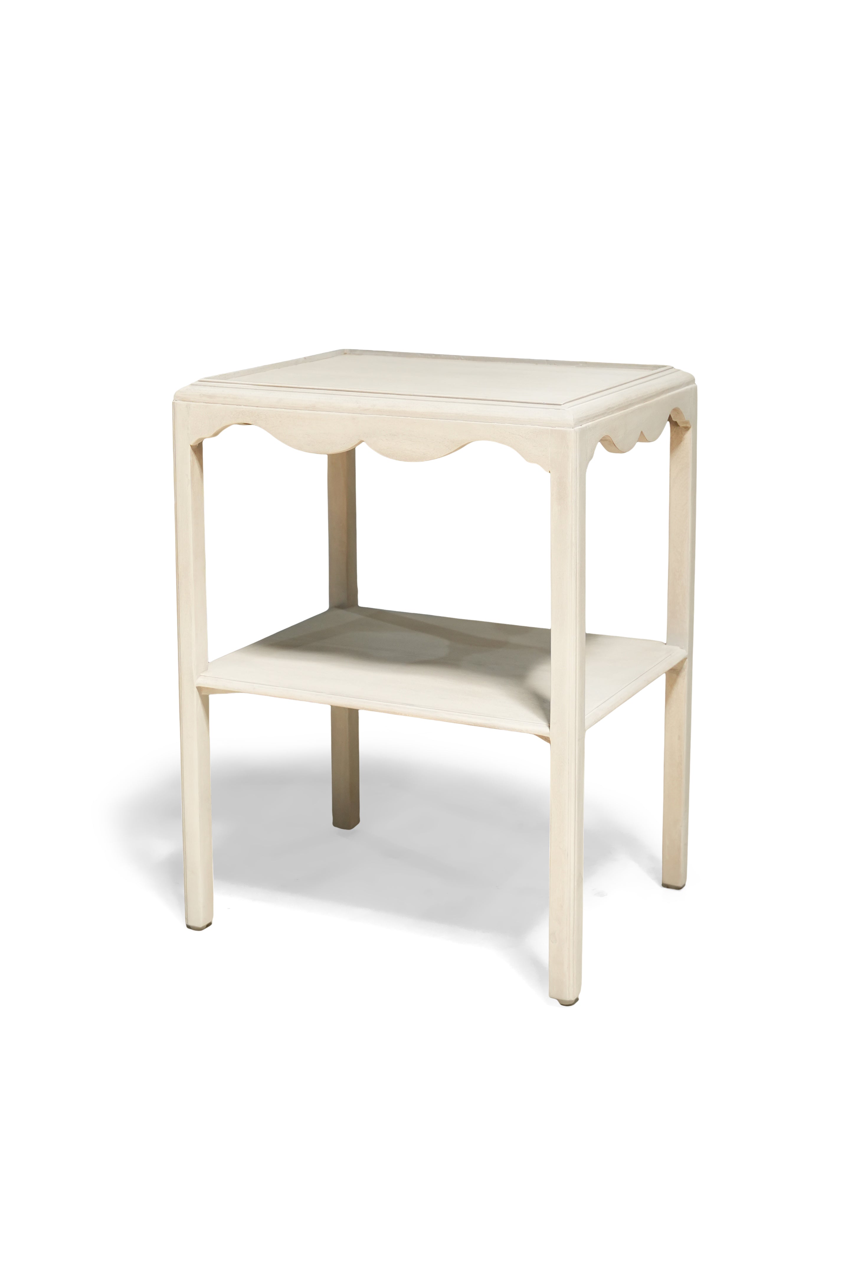 Scallopped Side table