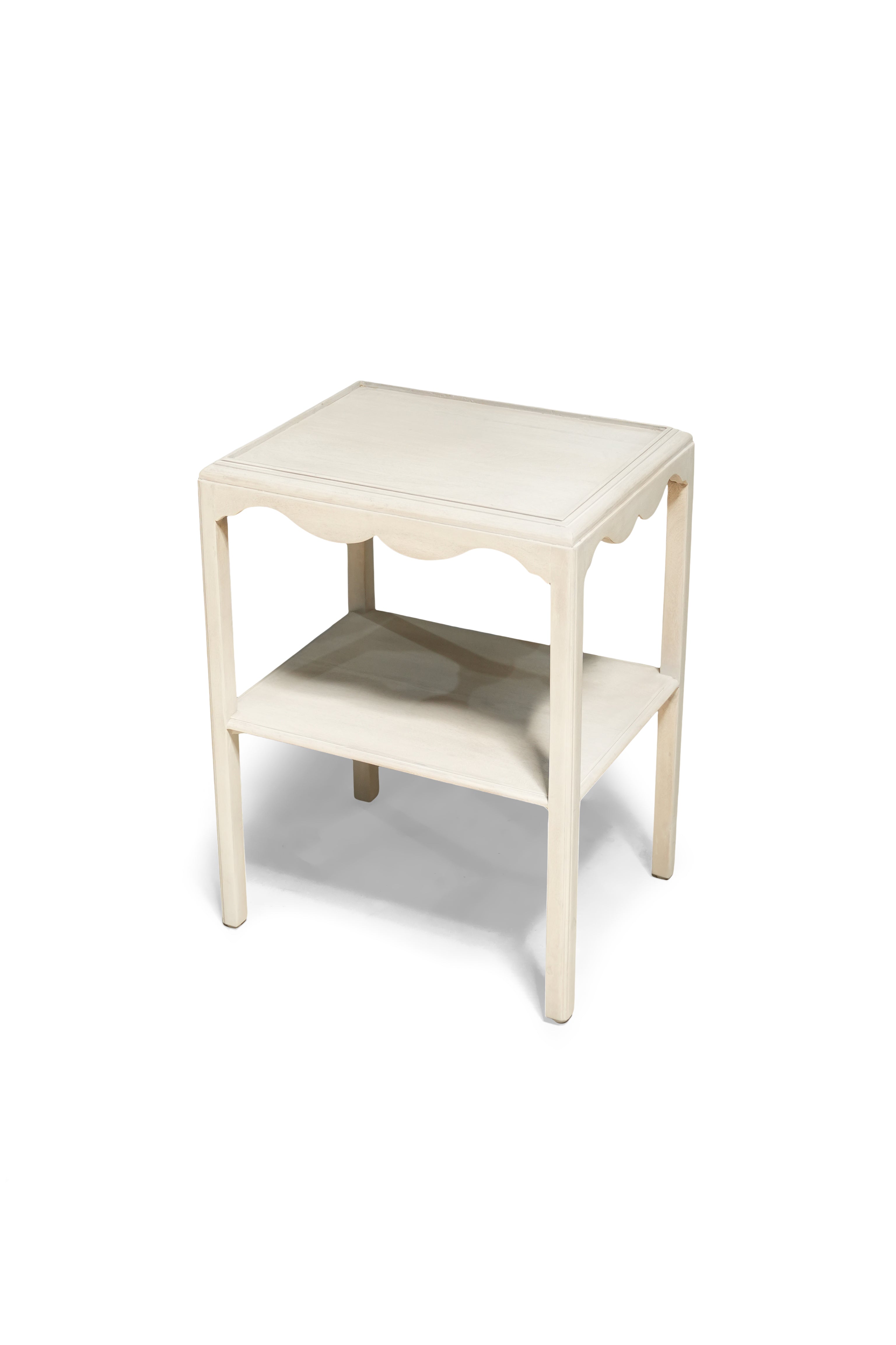Scallopped Side table