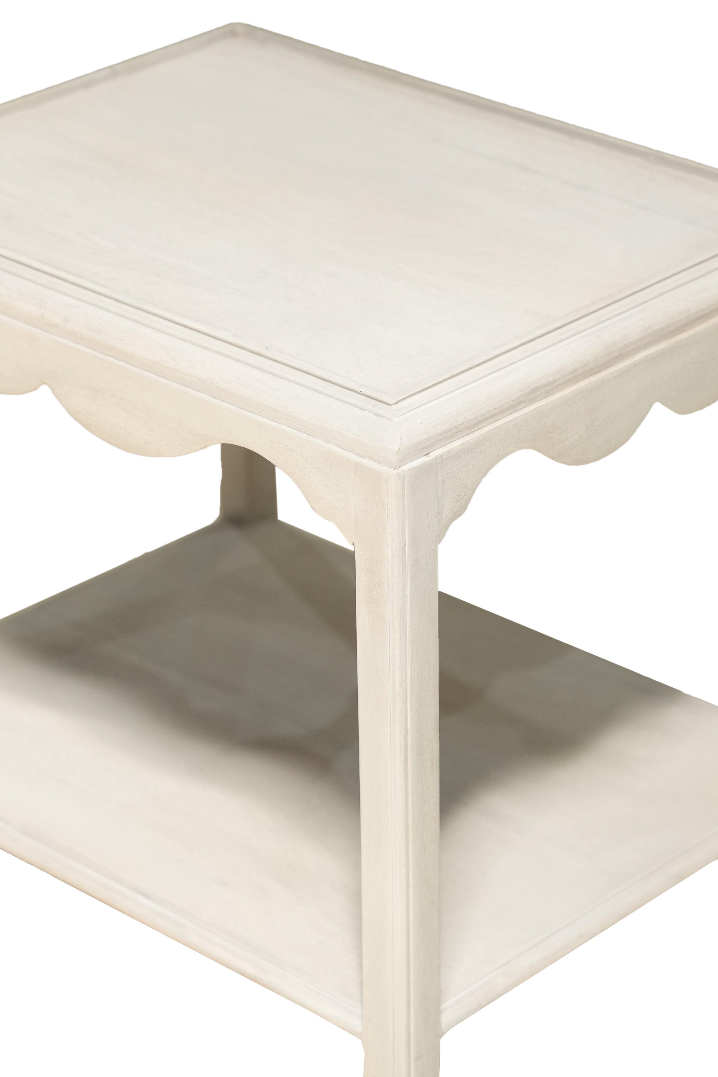 Scallopped Side table