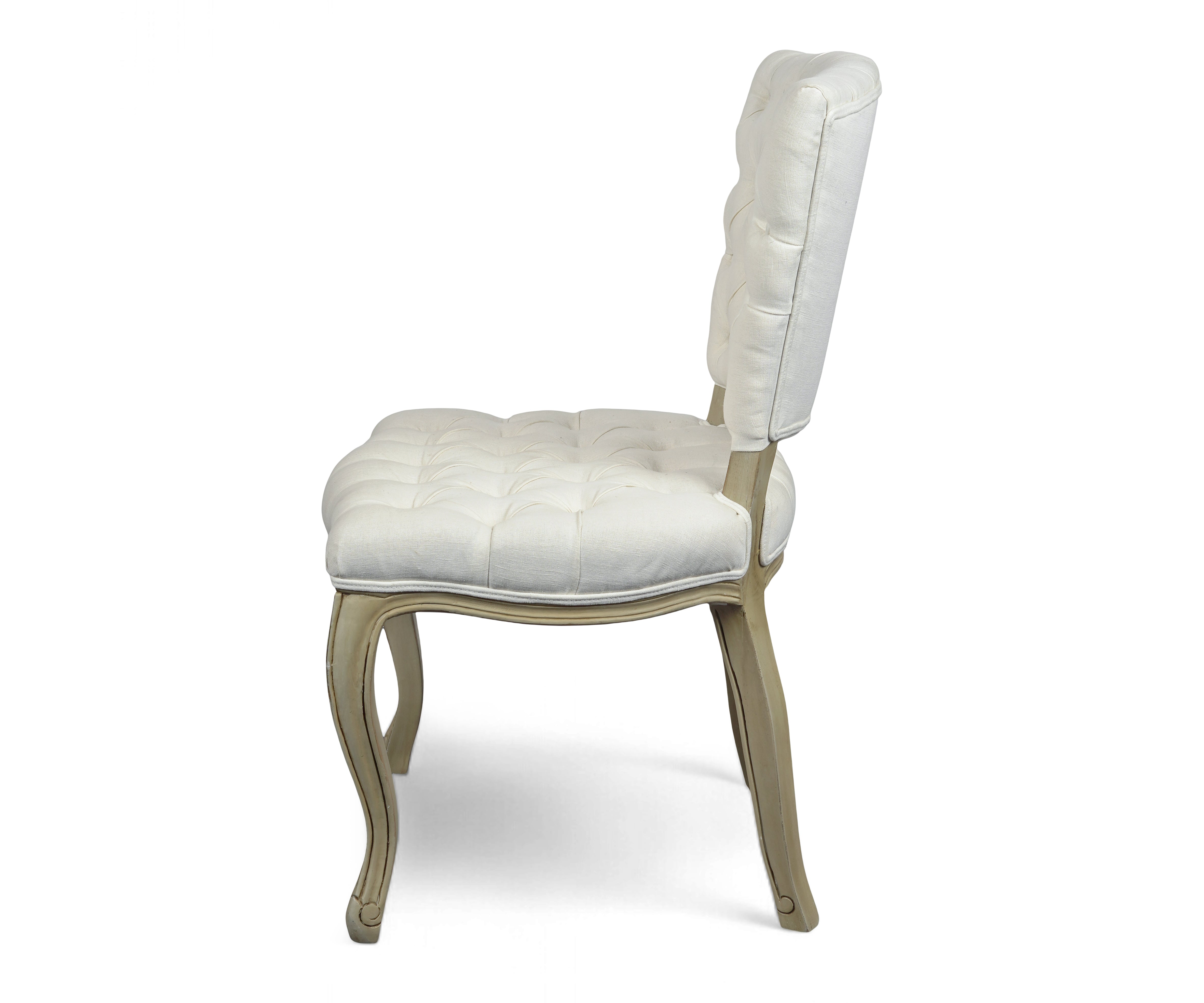 Gustavian-Style Tufted Chair