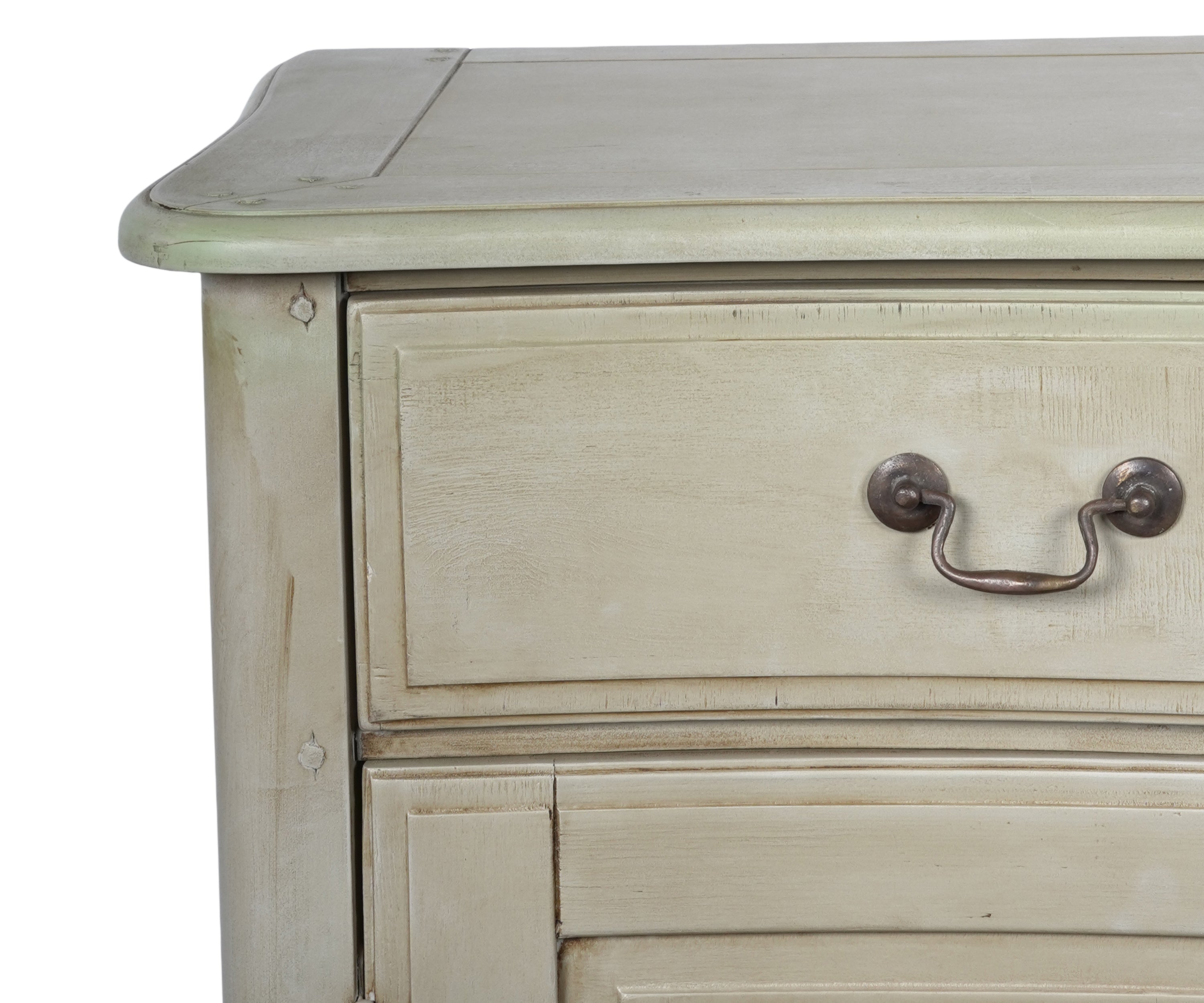 Maison de Luxe Painted Buffet Cabinet in French Grey