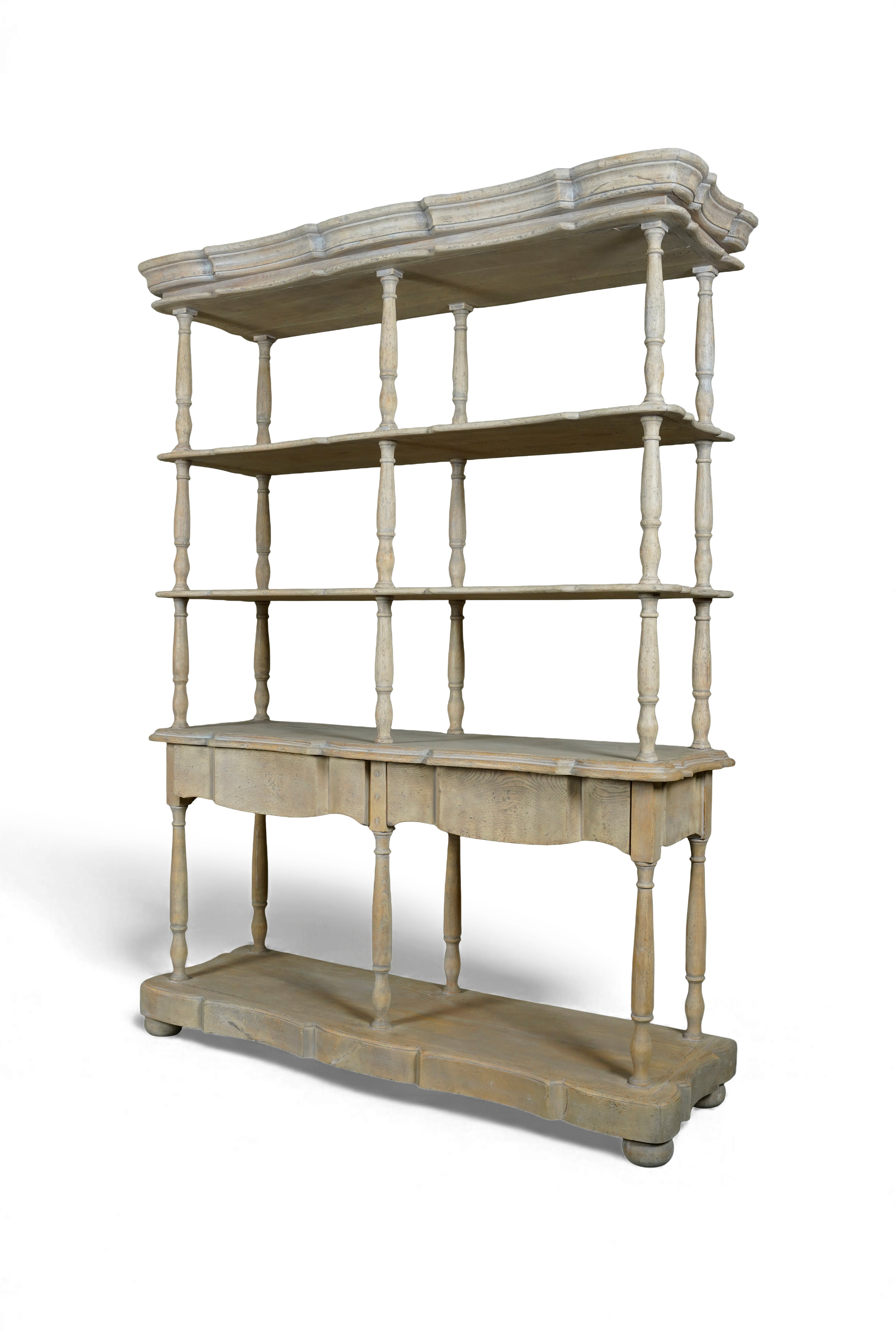 French Country Open Shelve