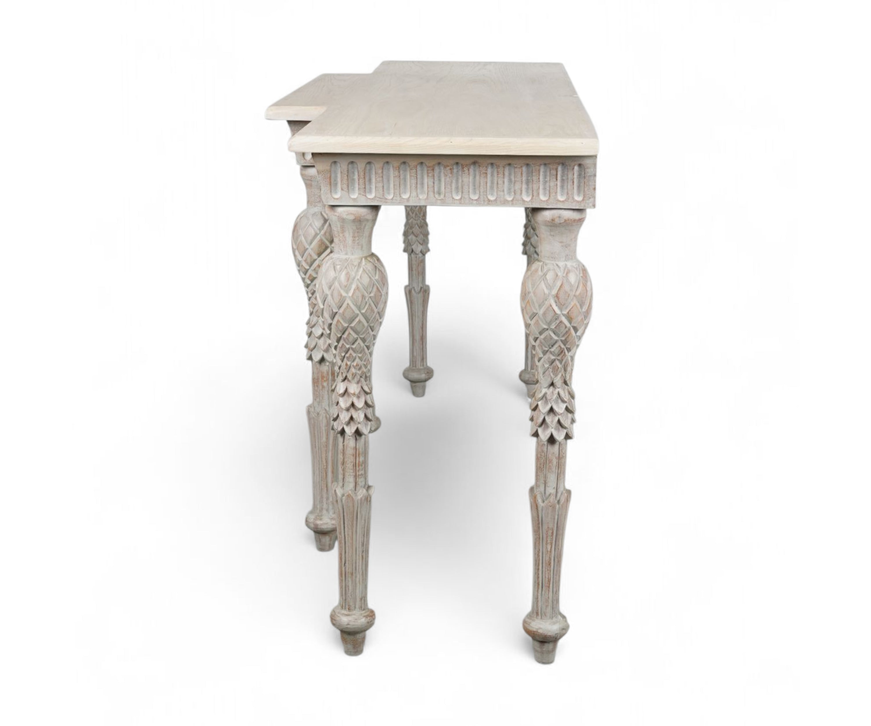 Pineapple Curved Consol table