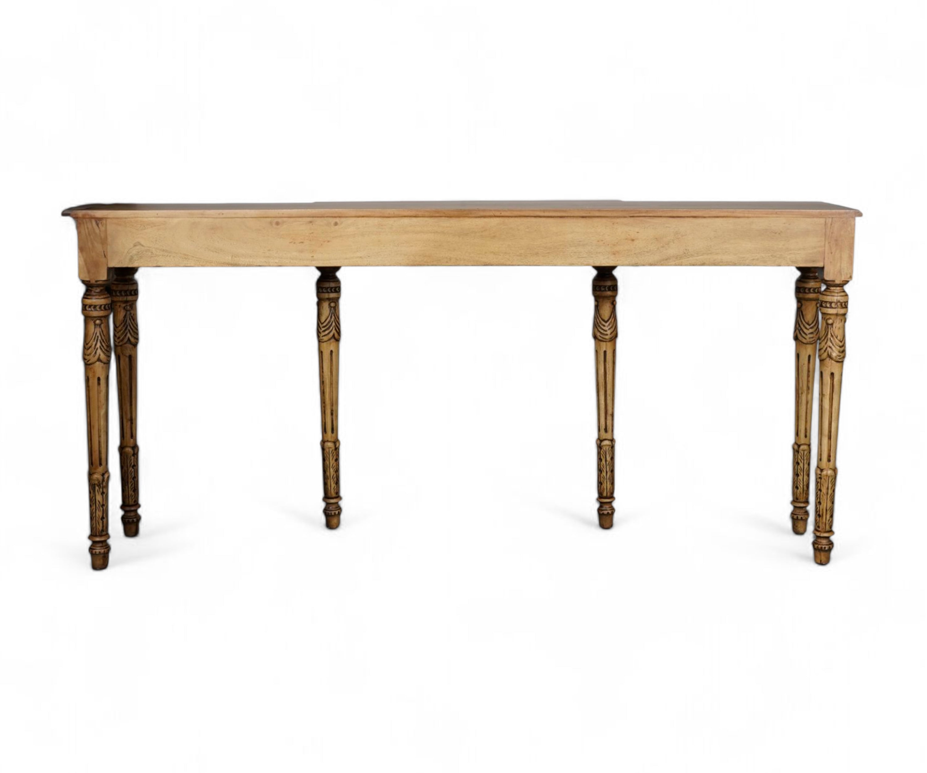 Imperial 6 Leg Console Carved