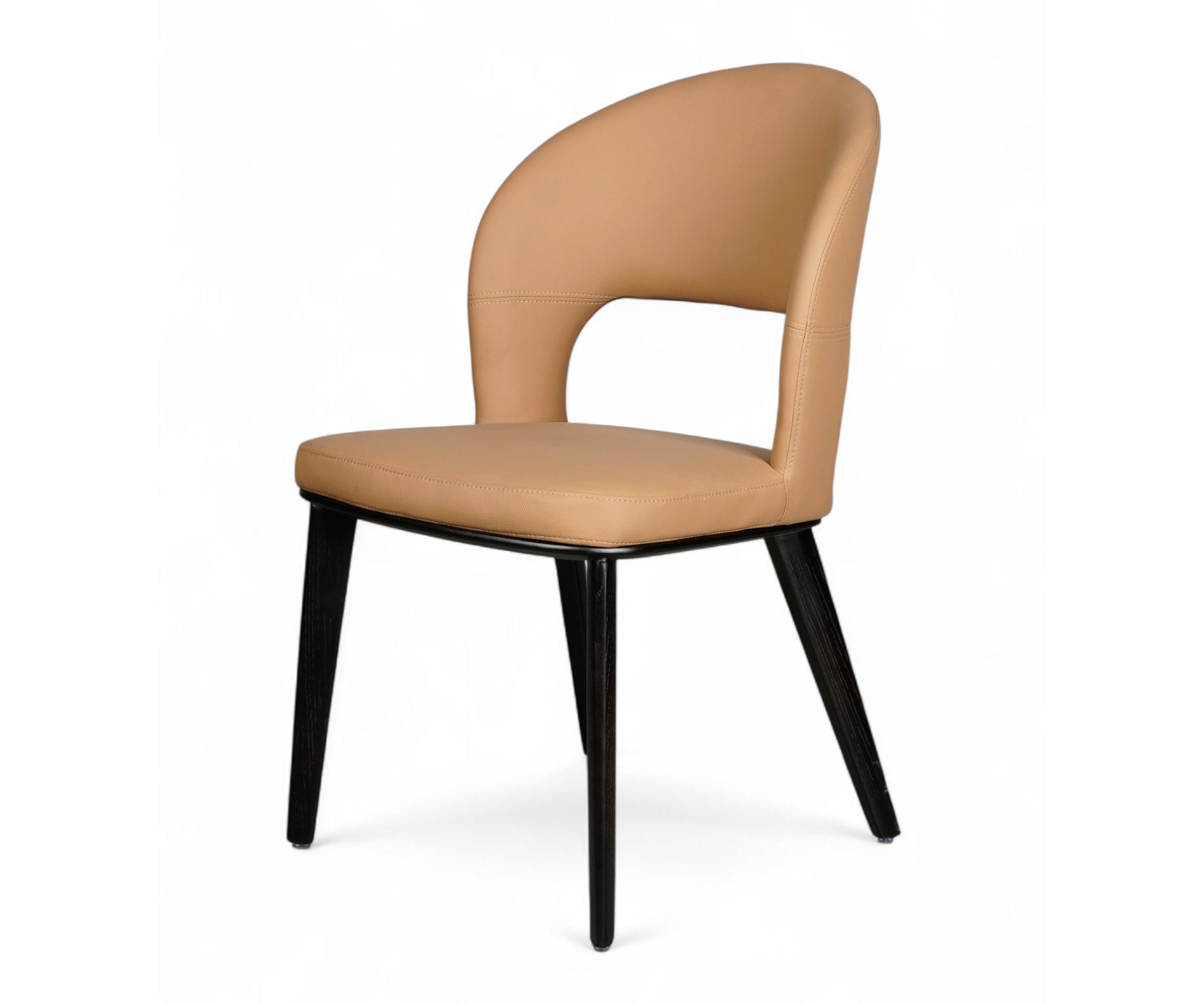 Modern, Luxurious and Upholstered Half Circle Dinning Chair