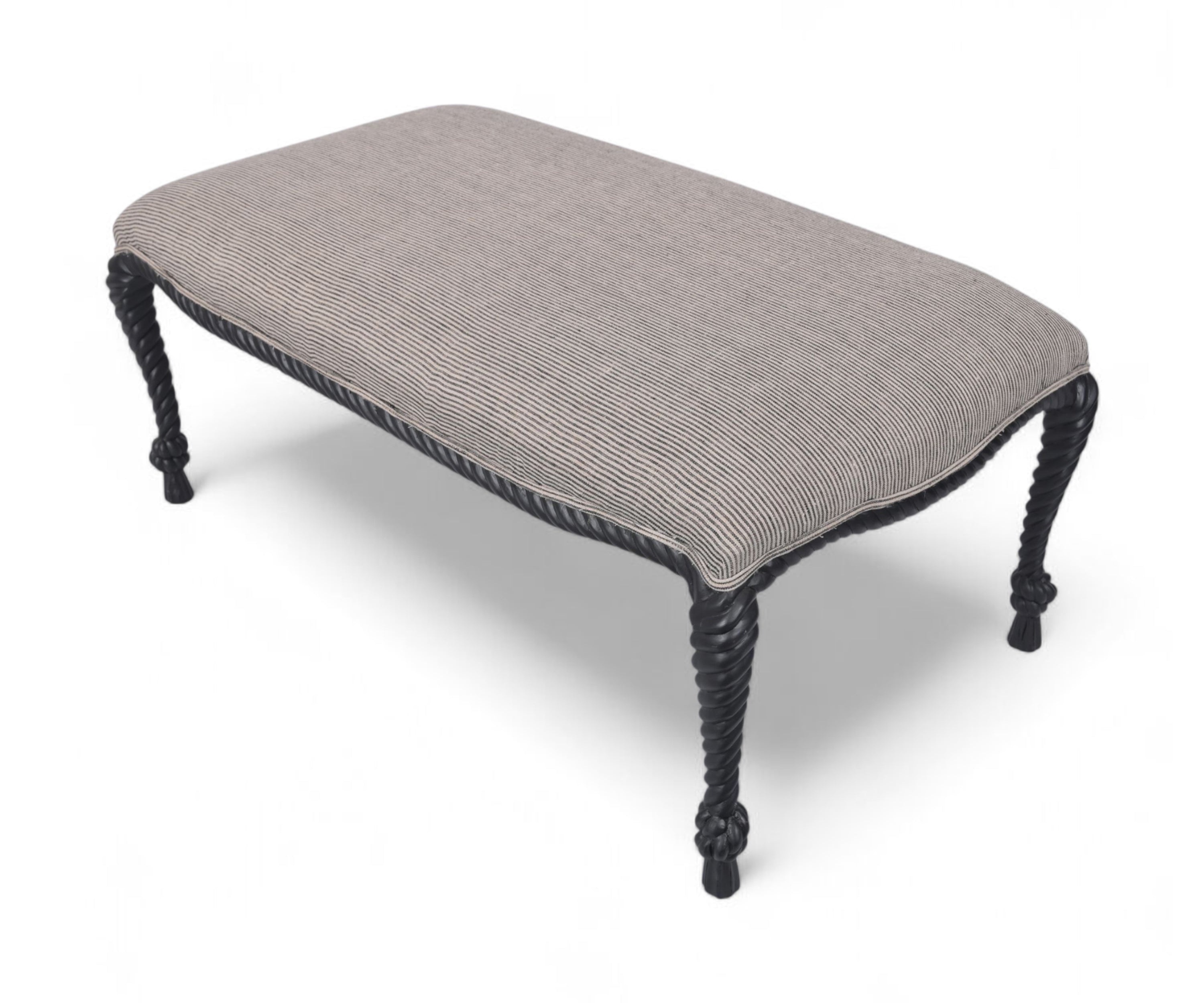 Wooden Cavendish Ottoman