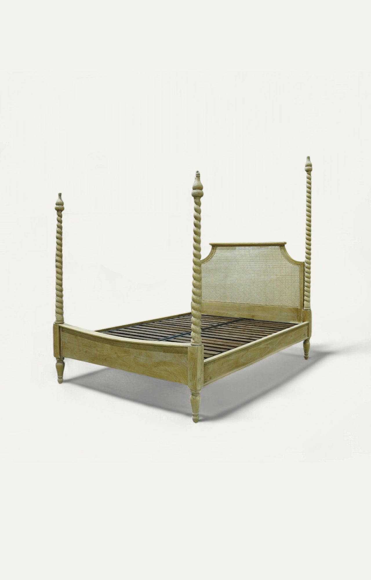 Regal Five-Poster King Bed with Mattress