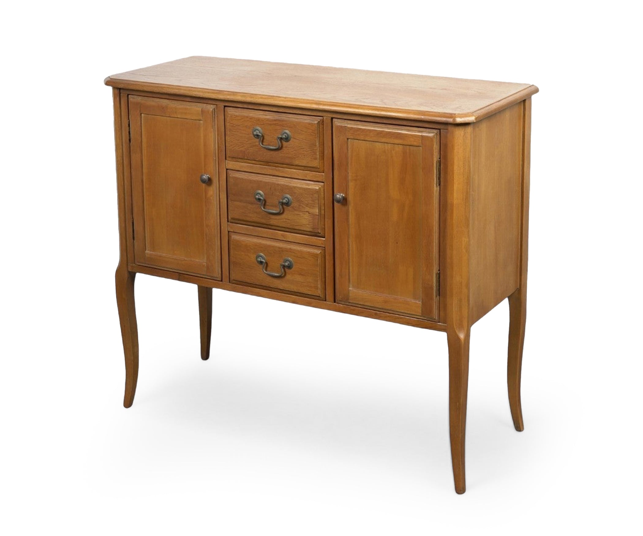 Oak Wood 3 Drawer 2 Cabinet Chest