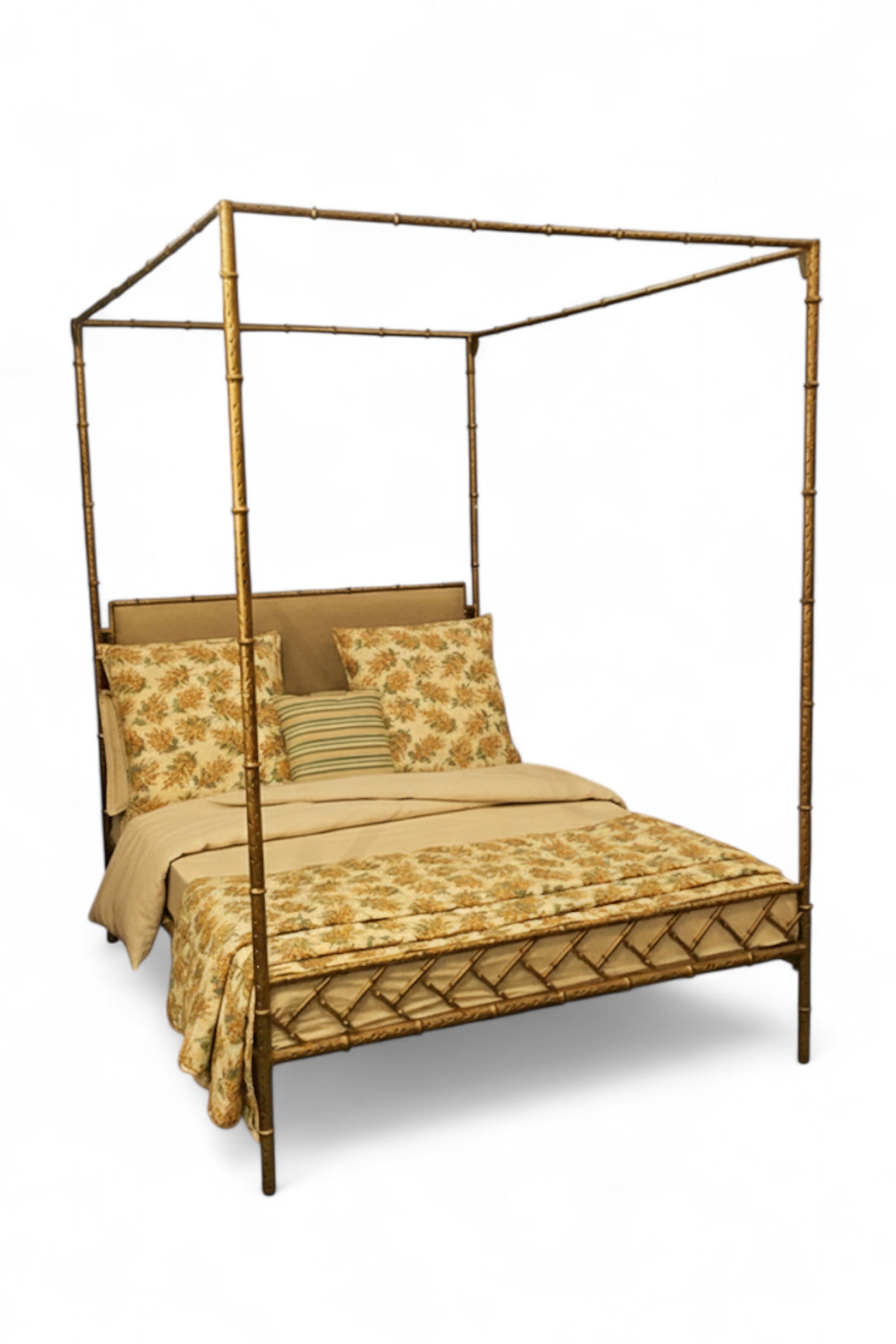 Bamboo Four Poster Bed