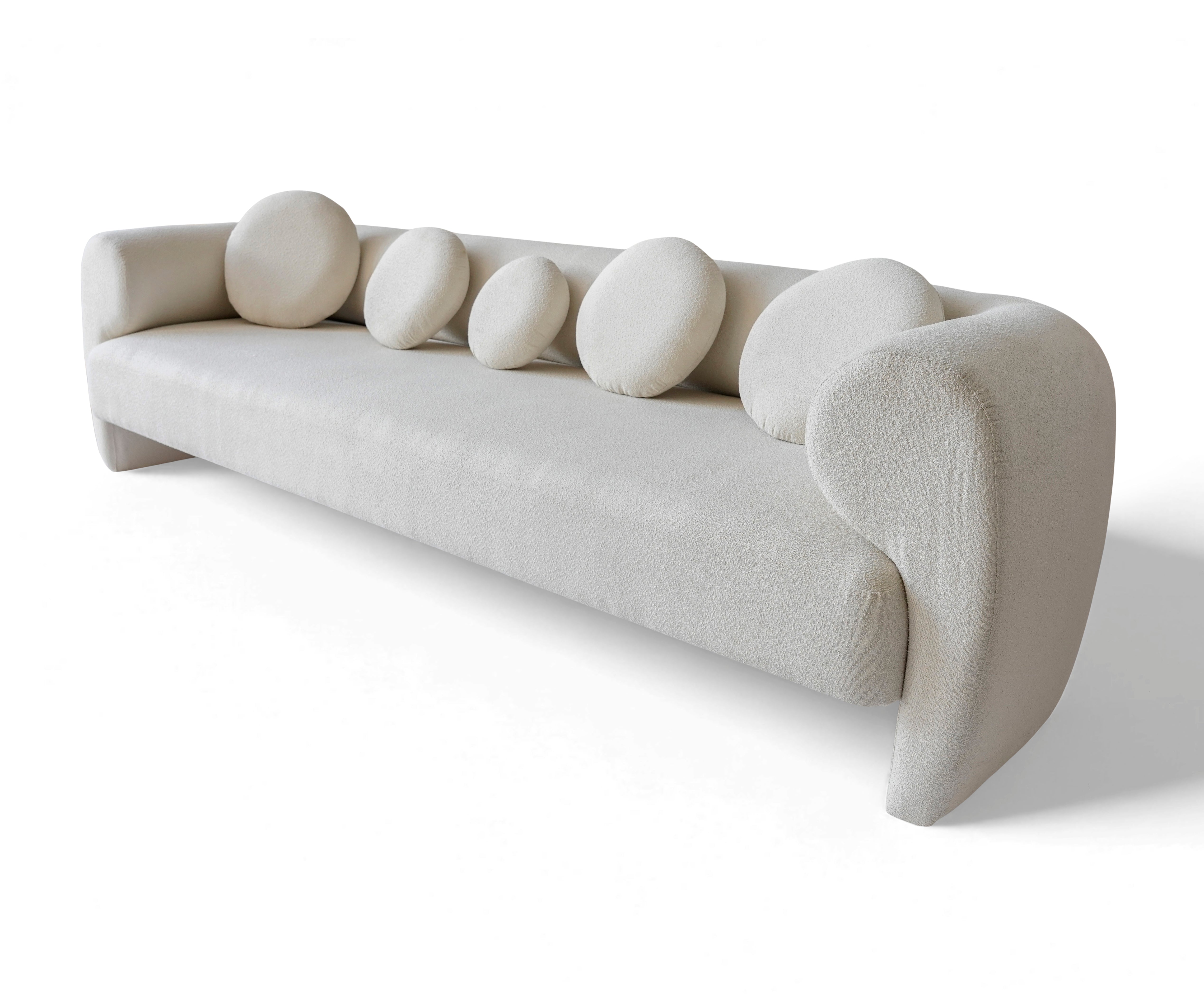 Long Carved Sofa