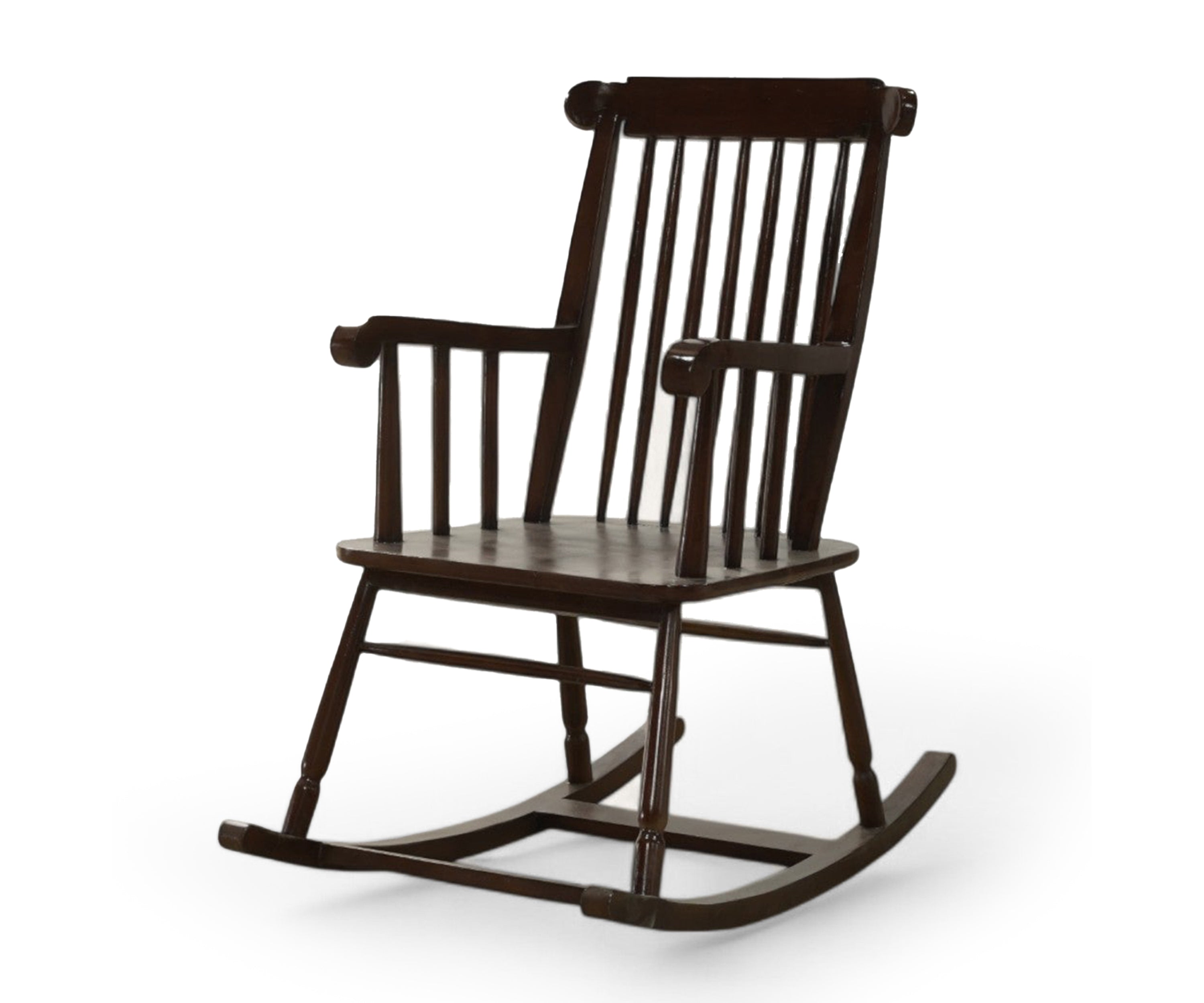 Classic Rocking Armchair in Wood